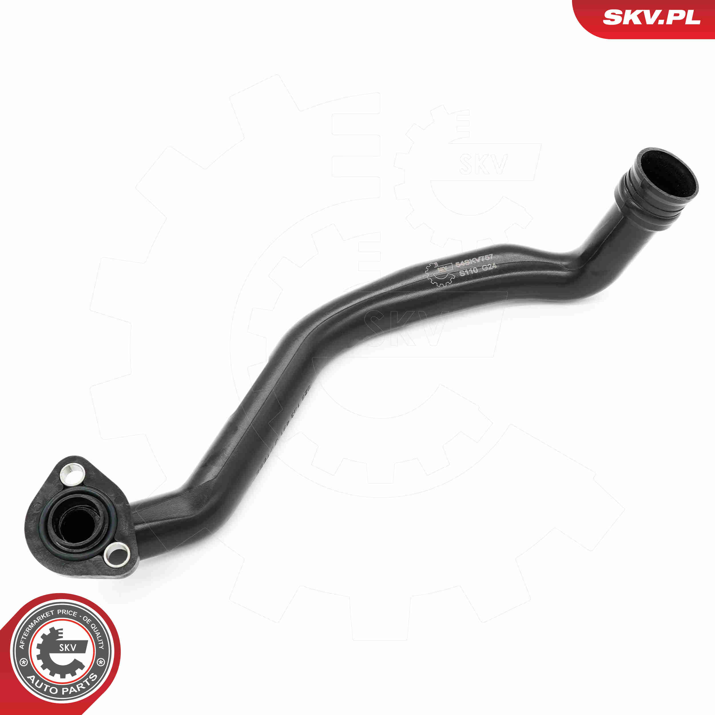 Hose, crankcase breather - 54SKV757 ESEN SKV