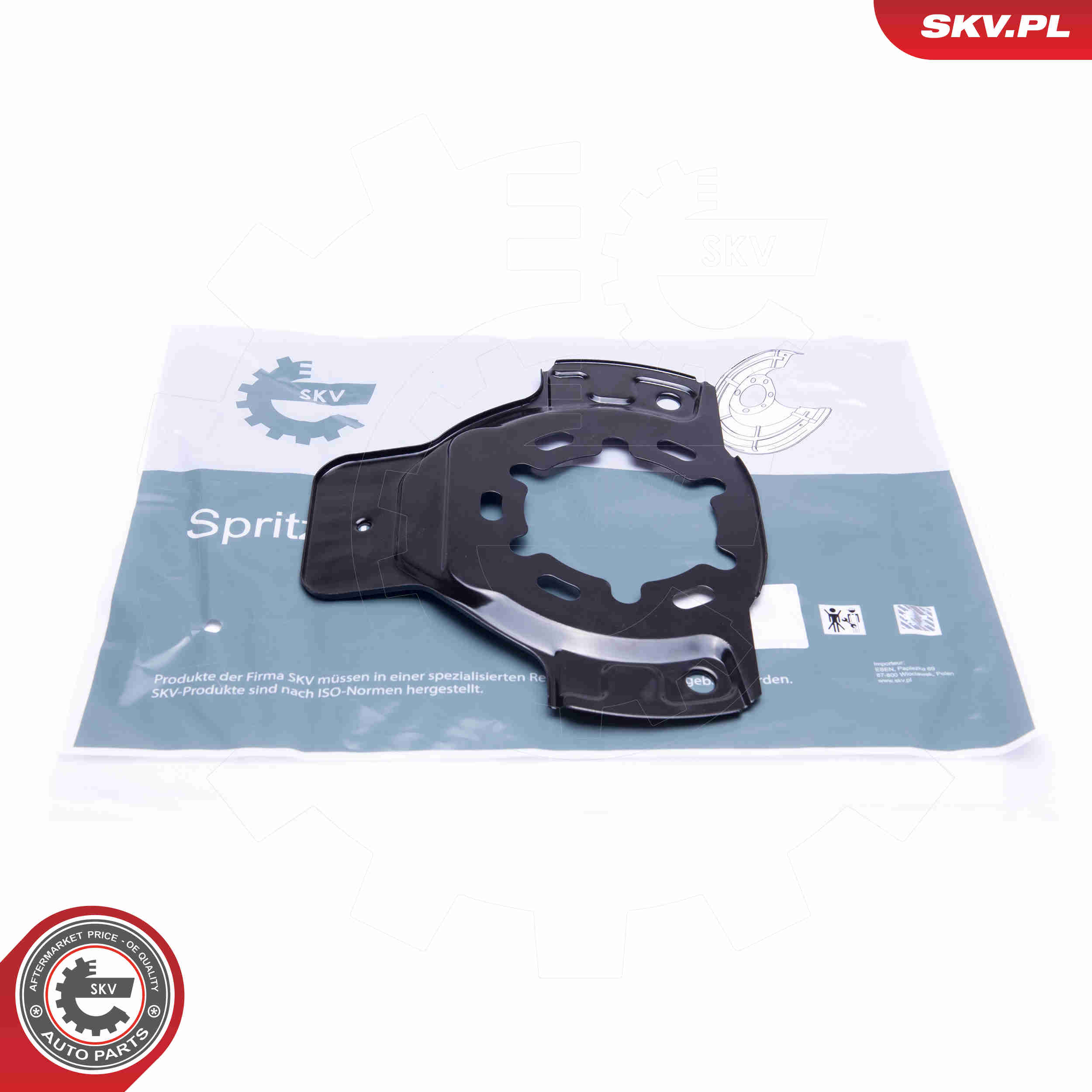 Splash Panel, brake disc - 57SKV001 ESEN SKV