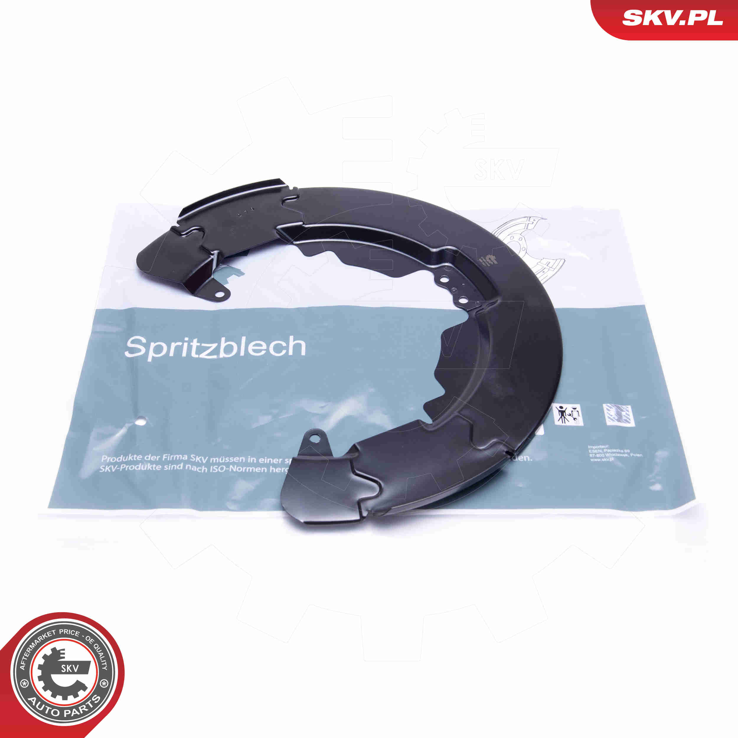 Splash Panel, brake disc - 57SKV002 ESEN SKV