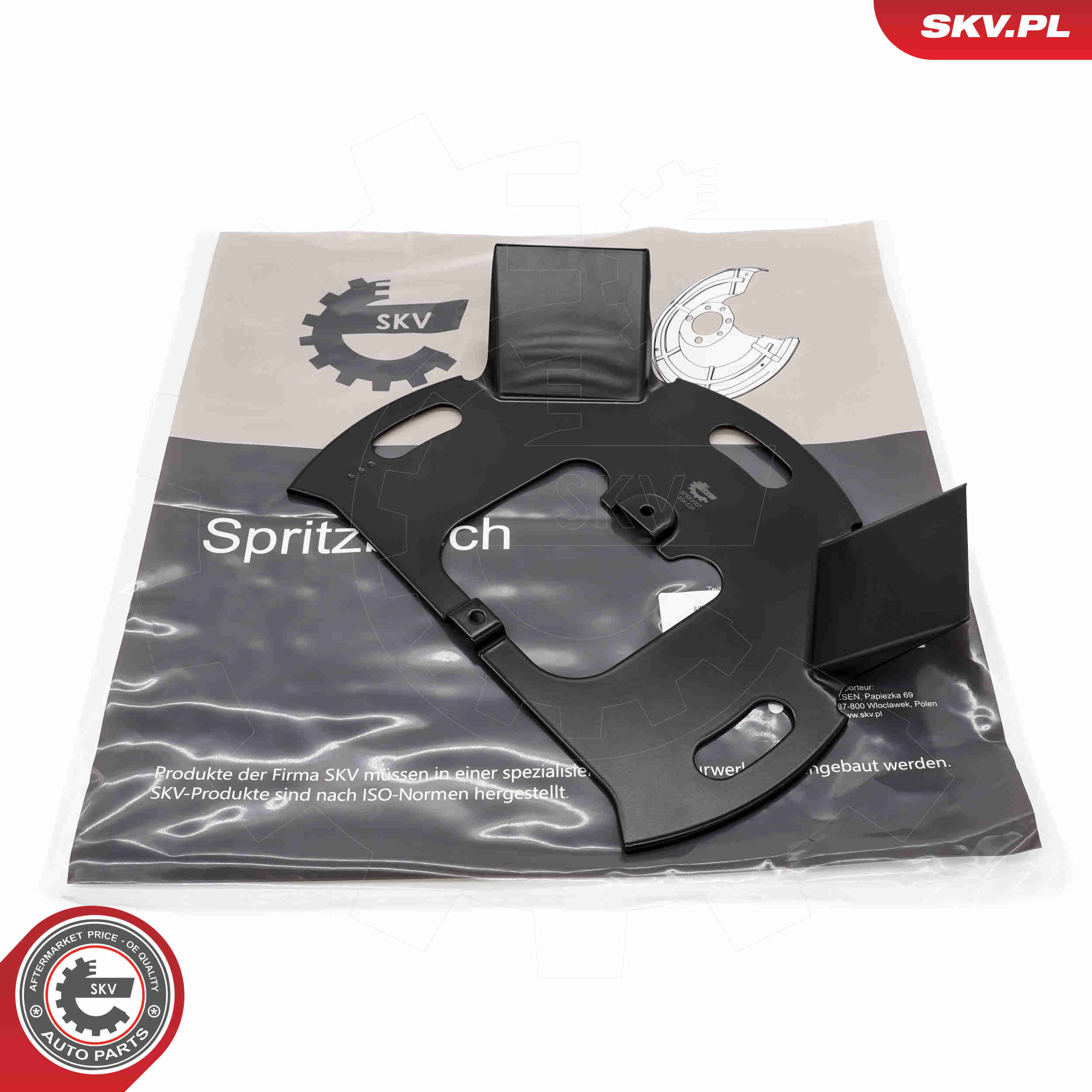 Splash Panel, brake disc - 57SKV007 ESEN SKV
