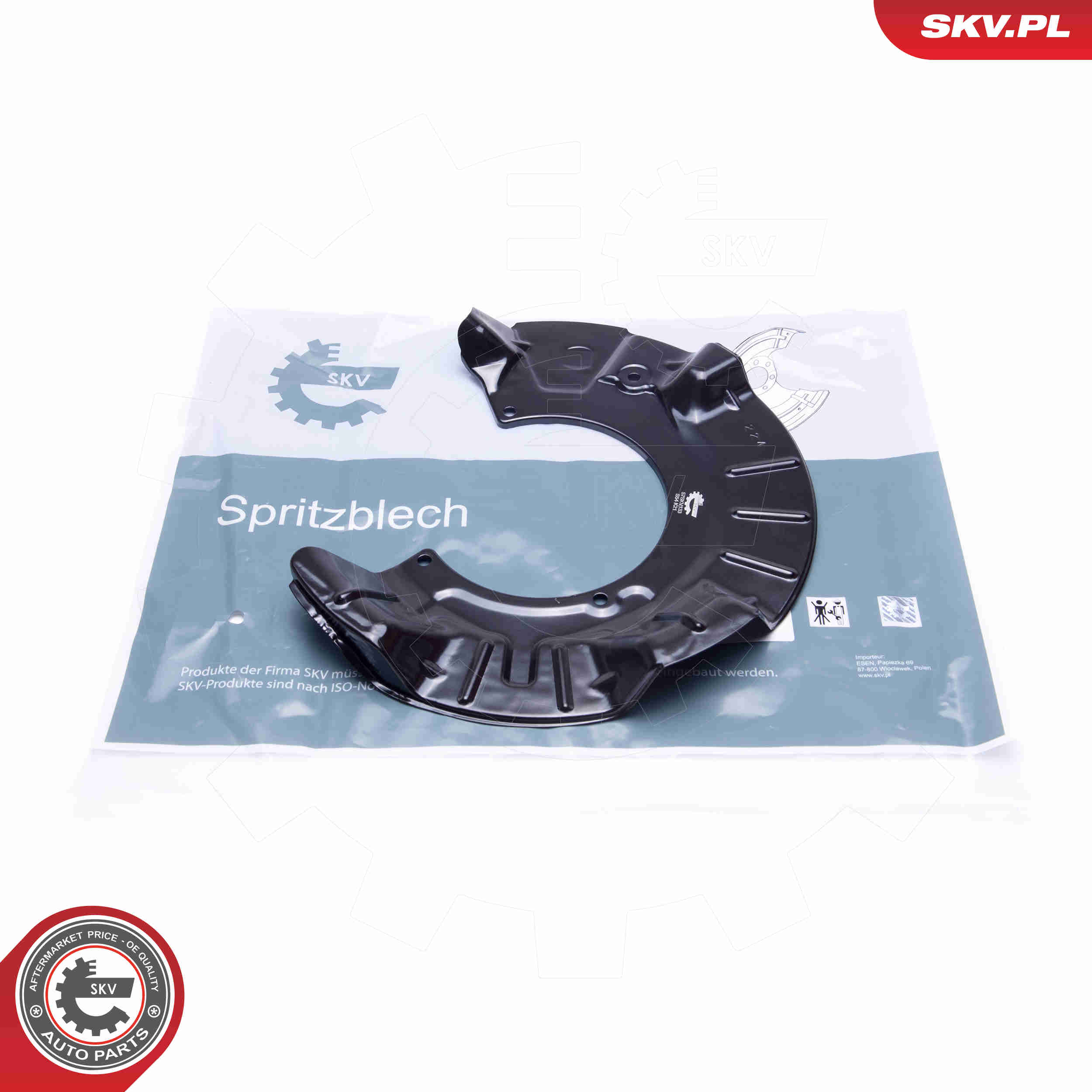 Splash Panel, brake disc - 57SKV133 ESEN SKV