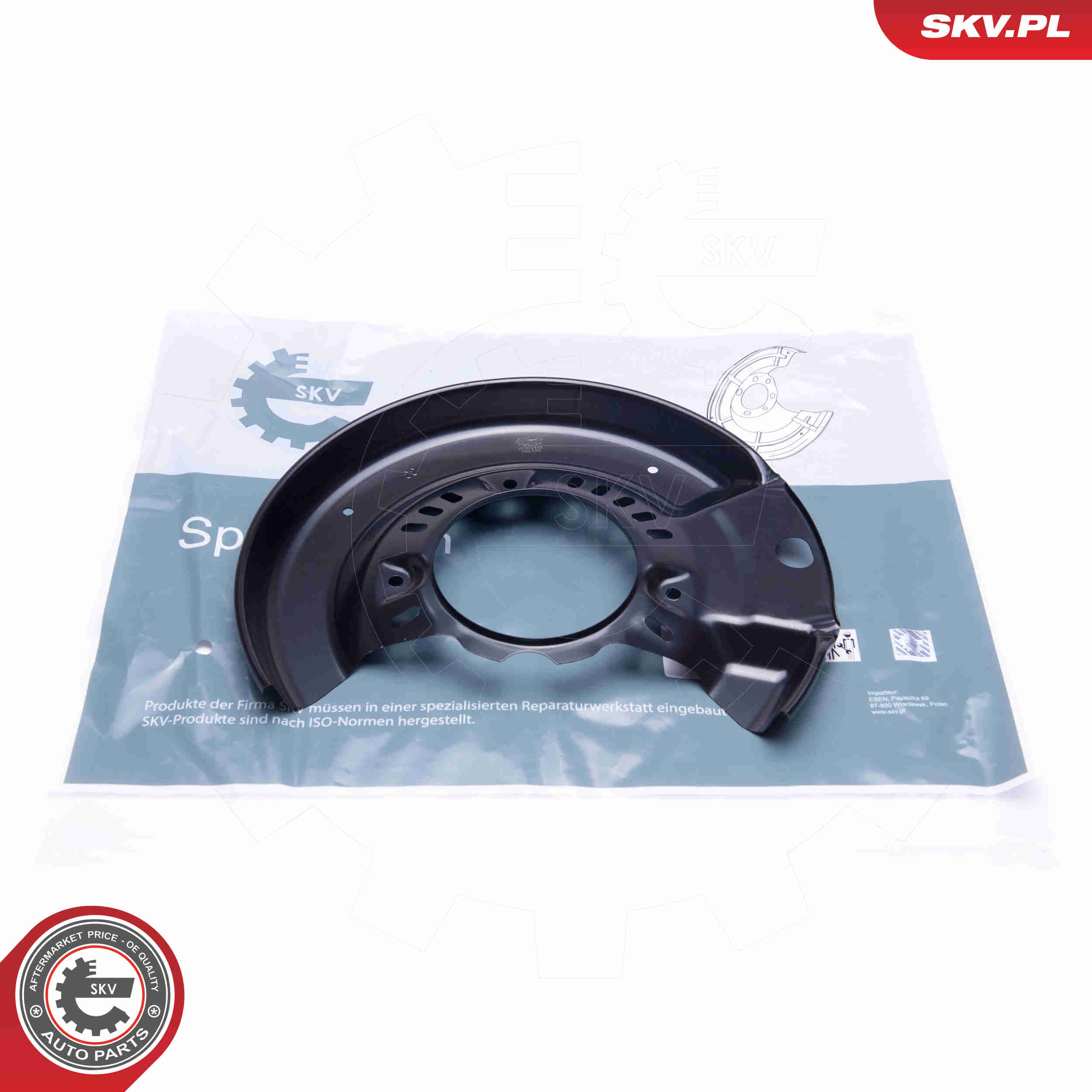 Splash Panel, brake disc - 57SKV153 ESEN SKV