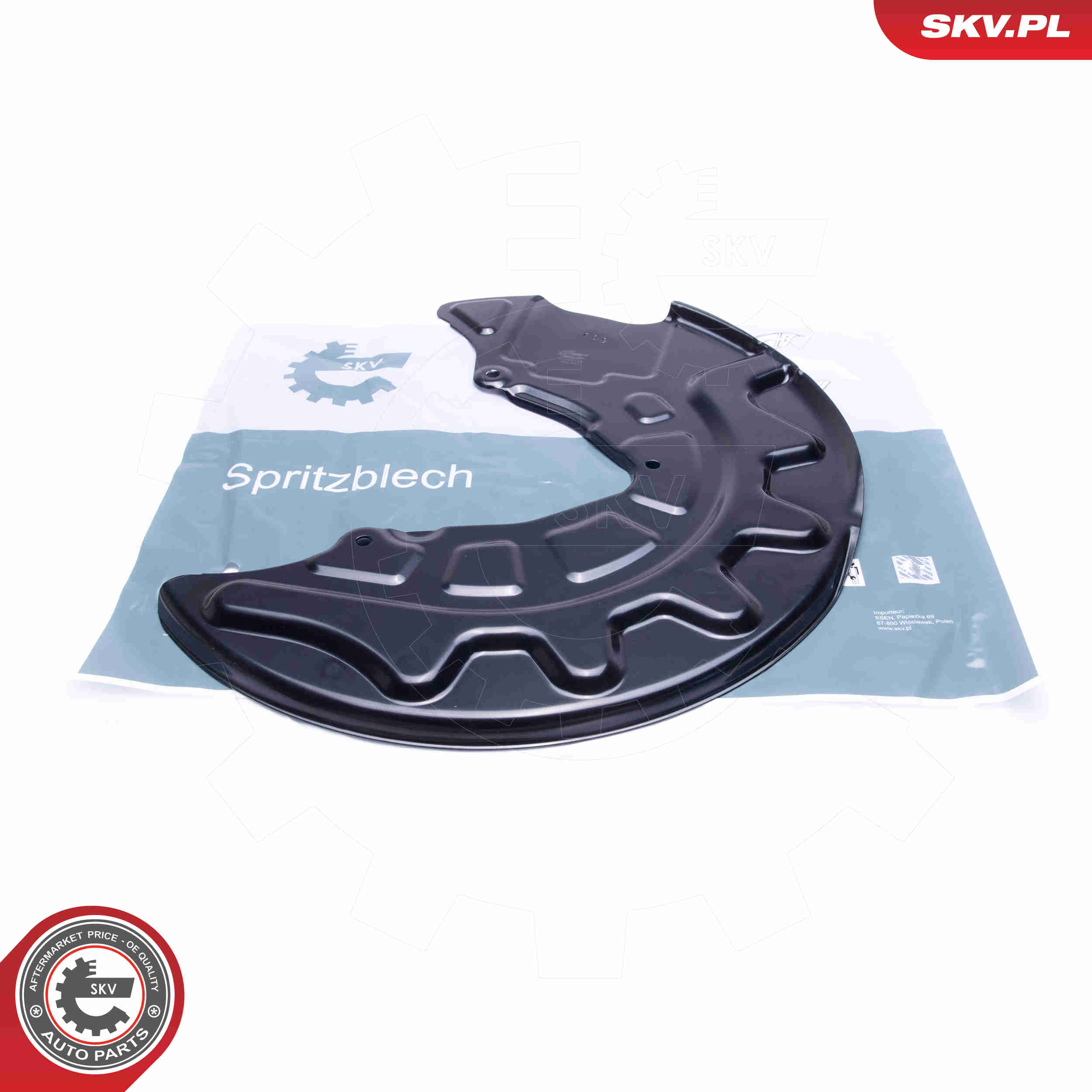 Splash Panel, brake disc - 57SKV157 ESEN SKV