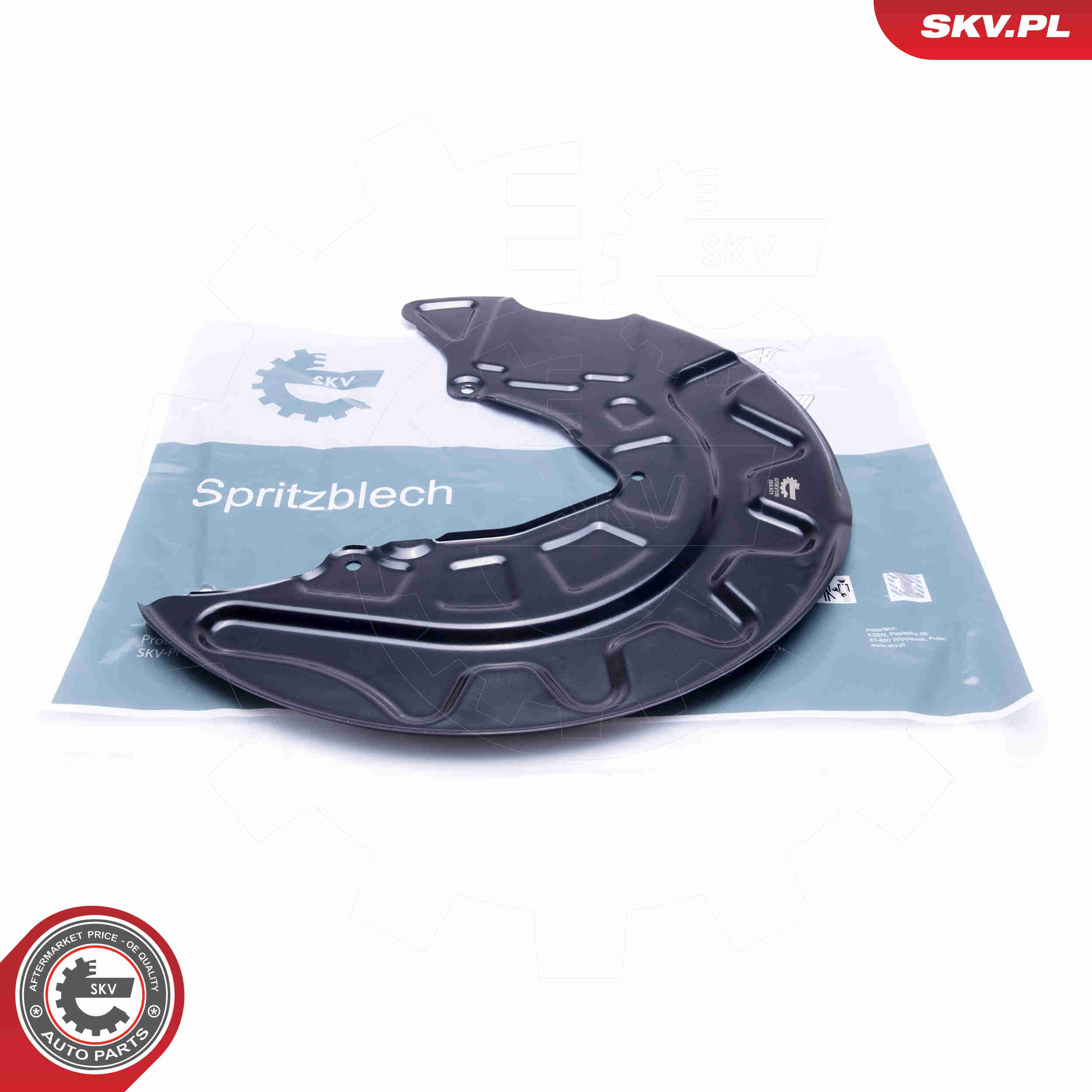Splash Panel, brake disc - 57SKV158 ESEN SKV