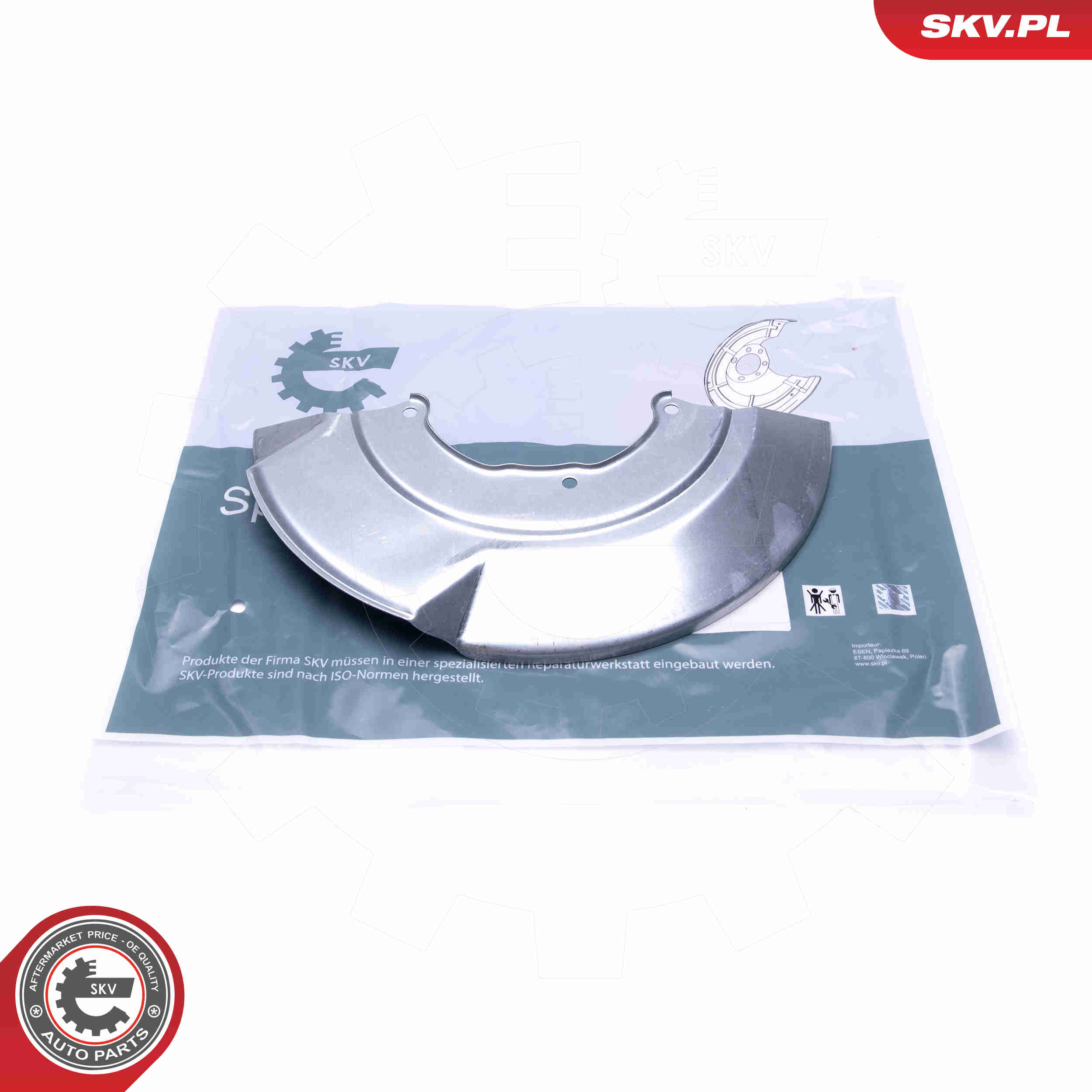 Splash Panel, brake disc - 57SKV165 ESEN SKV