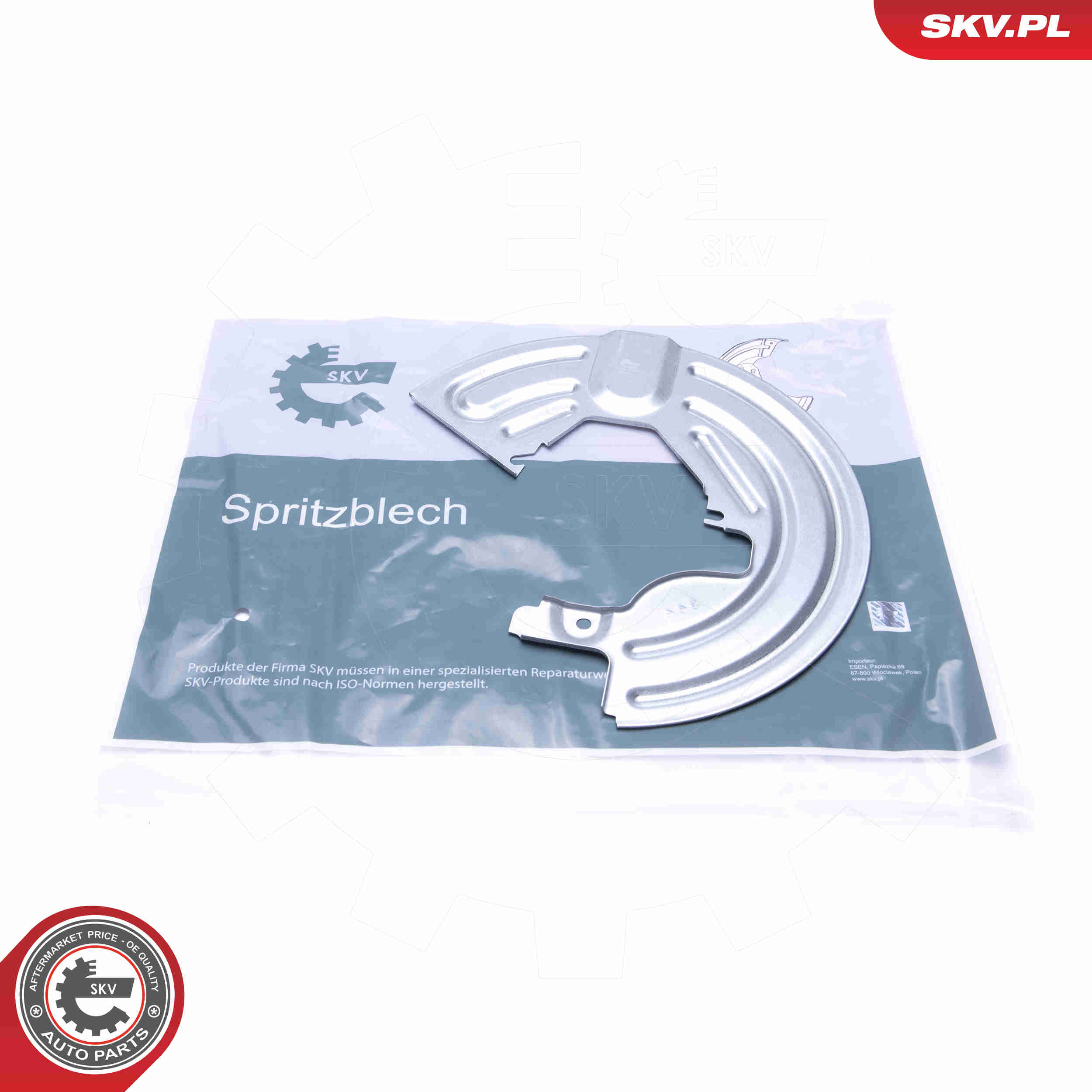 Splash Panel, brake disc - 57SKV168 ESEN SKV