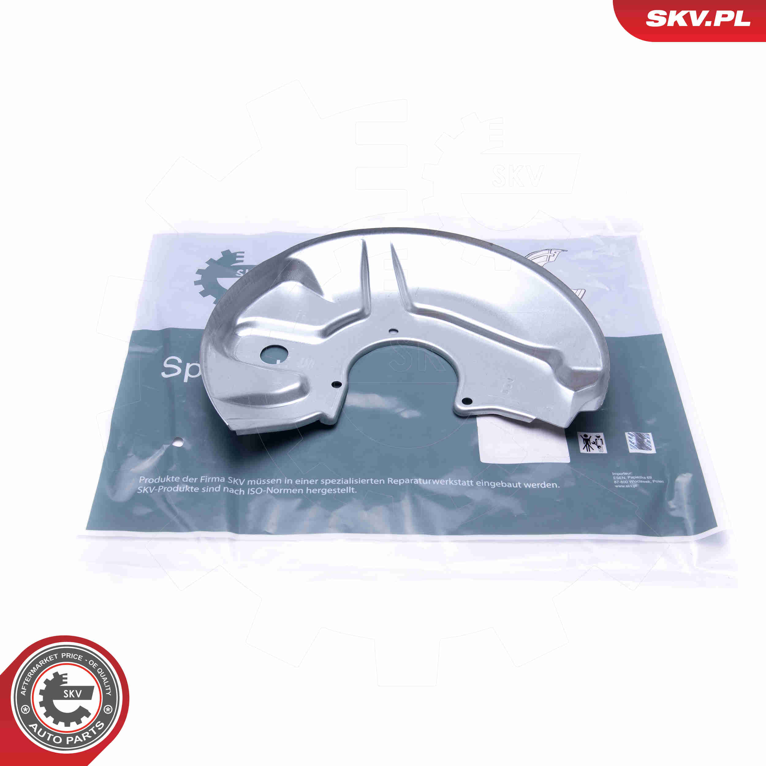 Splash Panel, brake disc - 57SKV169 ESEN SKV