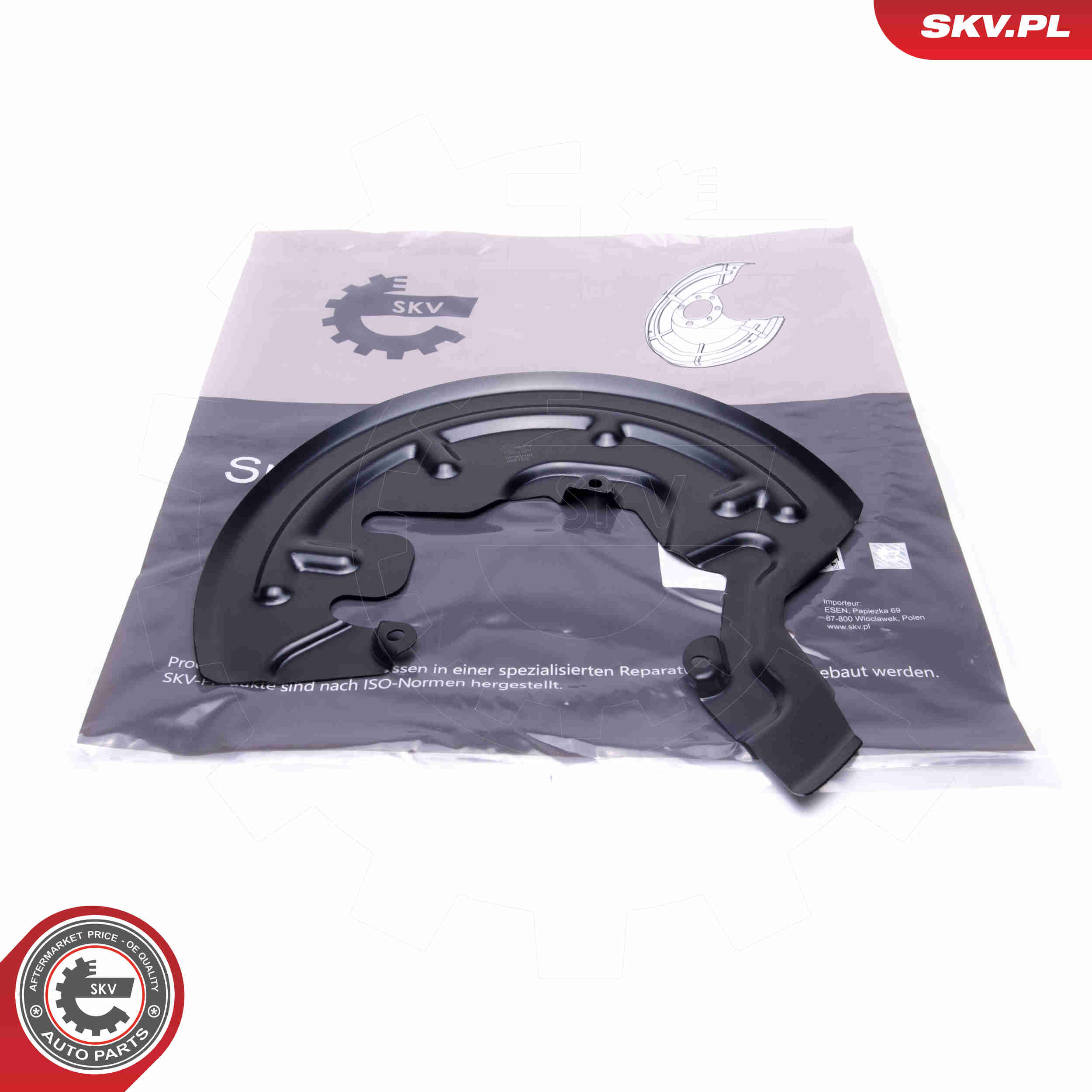 Splash Panel, brake disc - 57SKV191 ESEN SKV