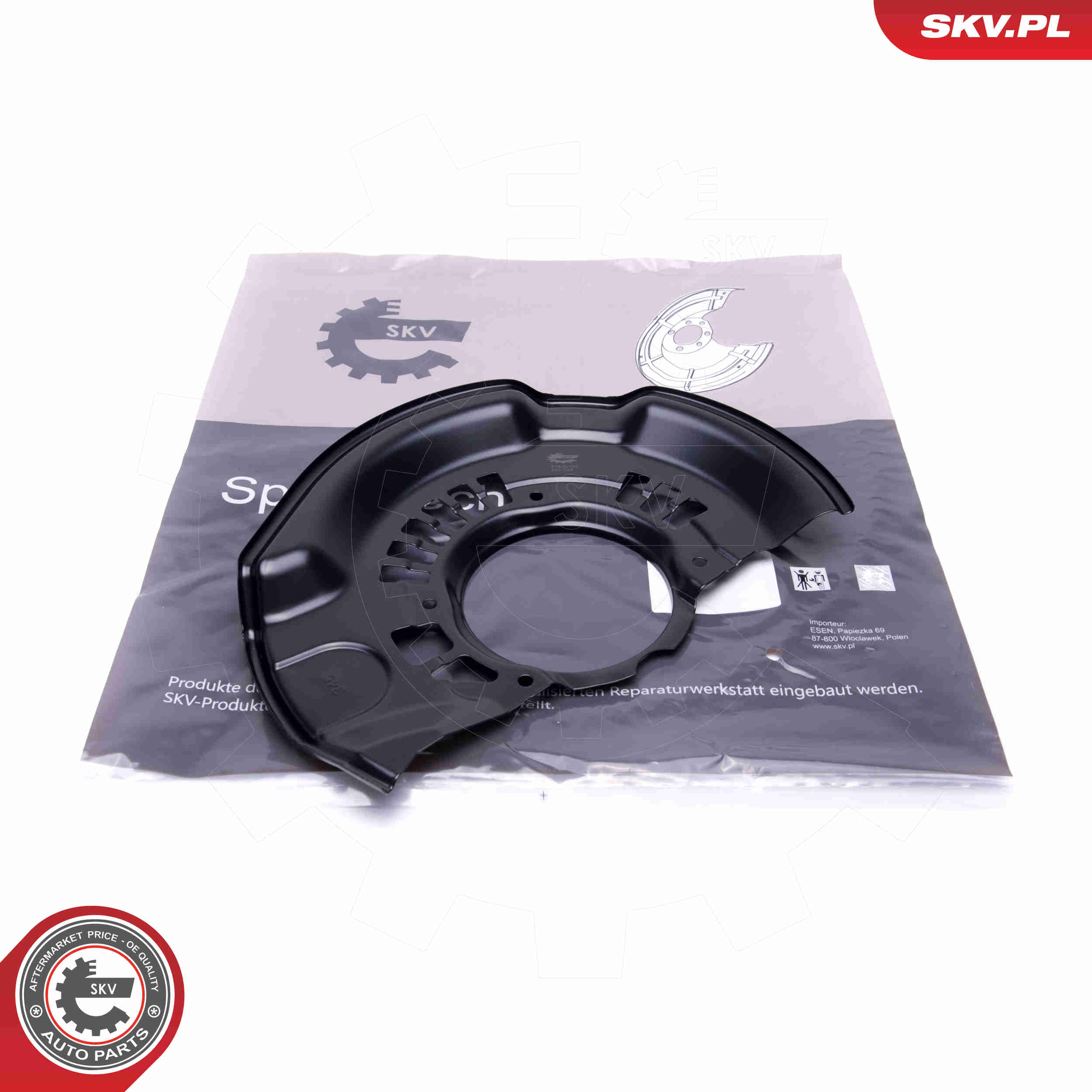 Splash Panel, brake disc - 57SKV196 ESEN SKV
