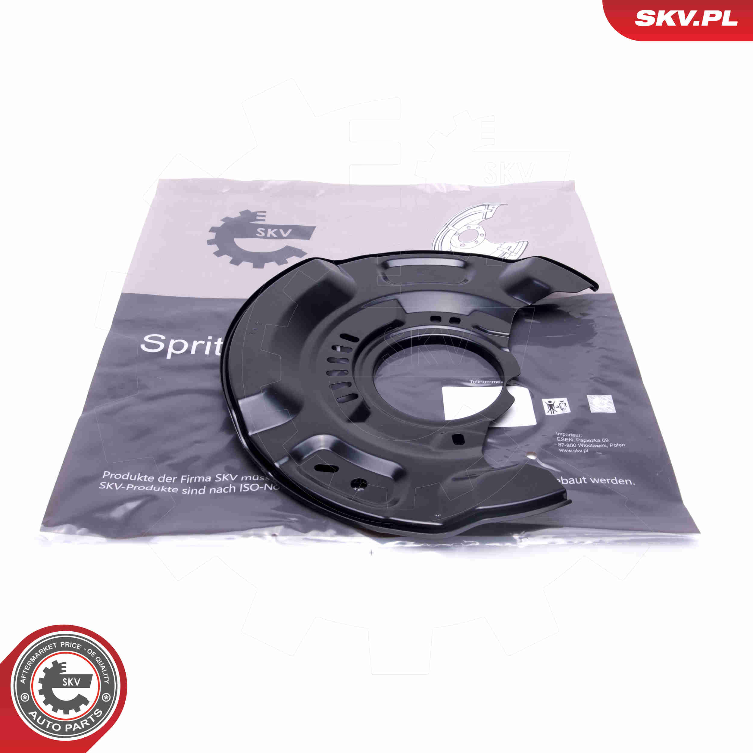 Splash Panel, brake disc - 57SKV198 ESEN SKV