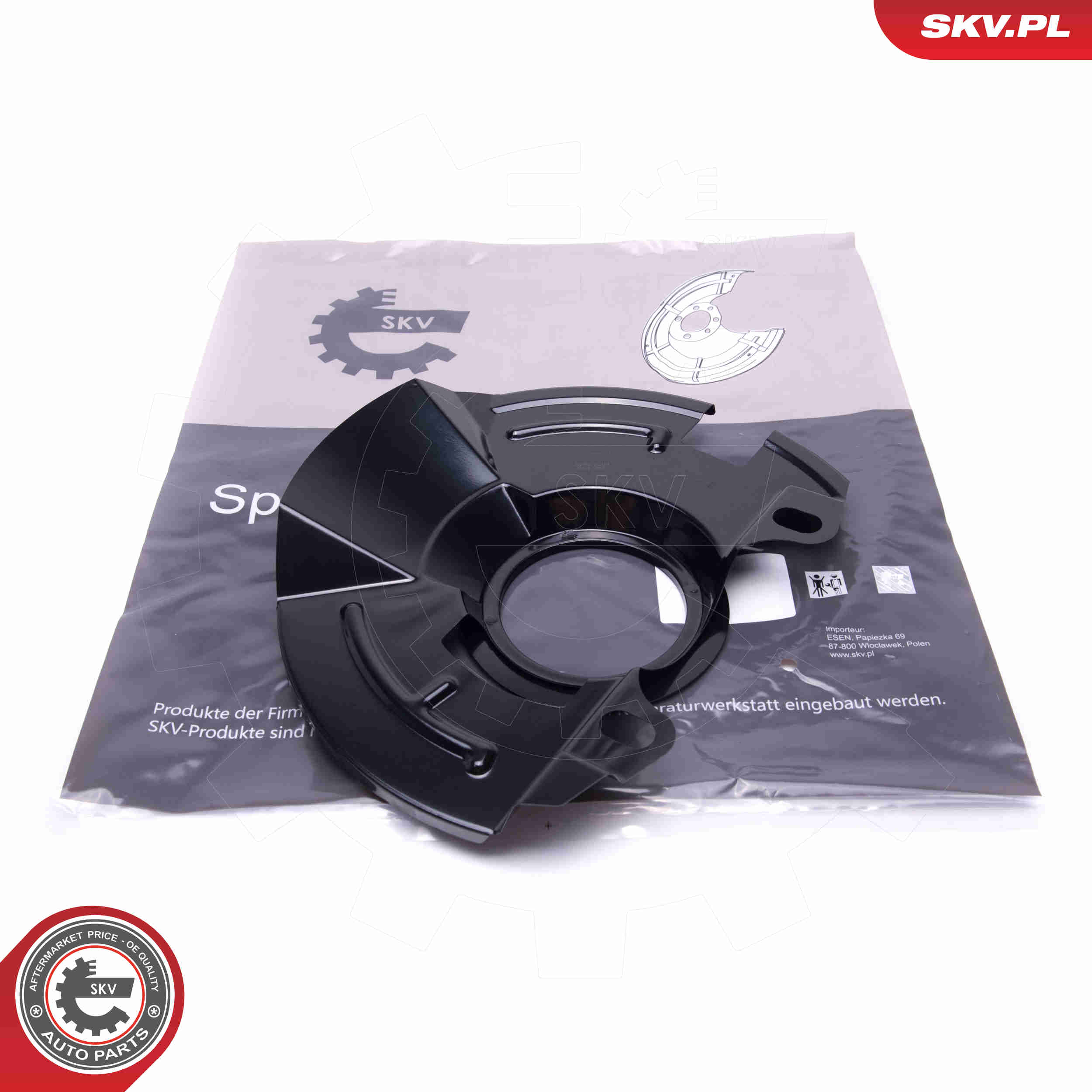Splash Panel, brake disc - 57SKV203 ESEN SKV