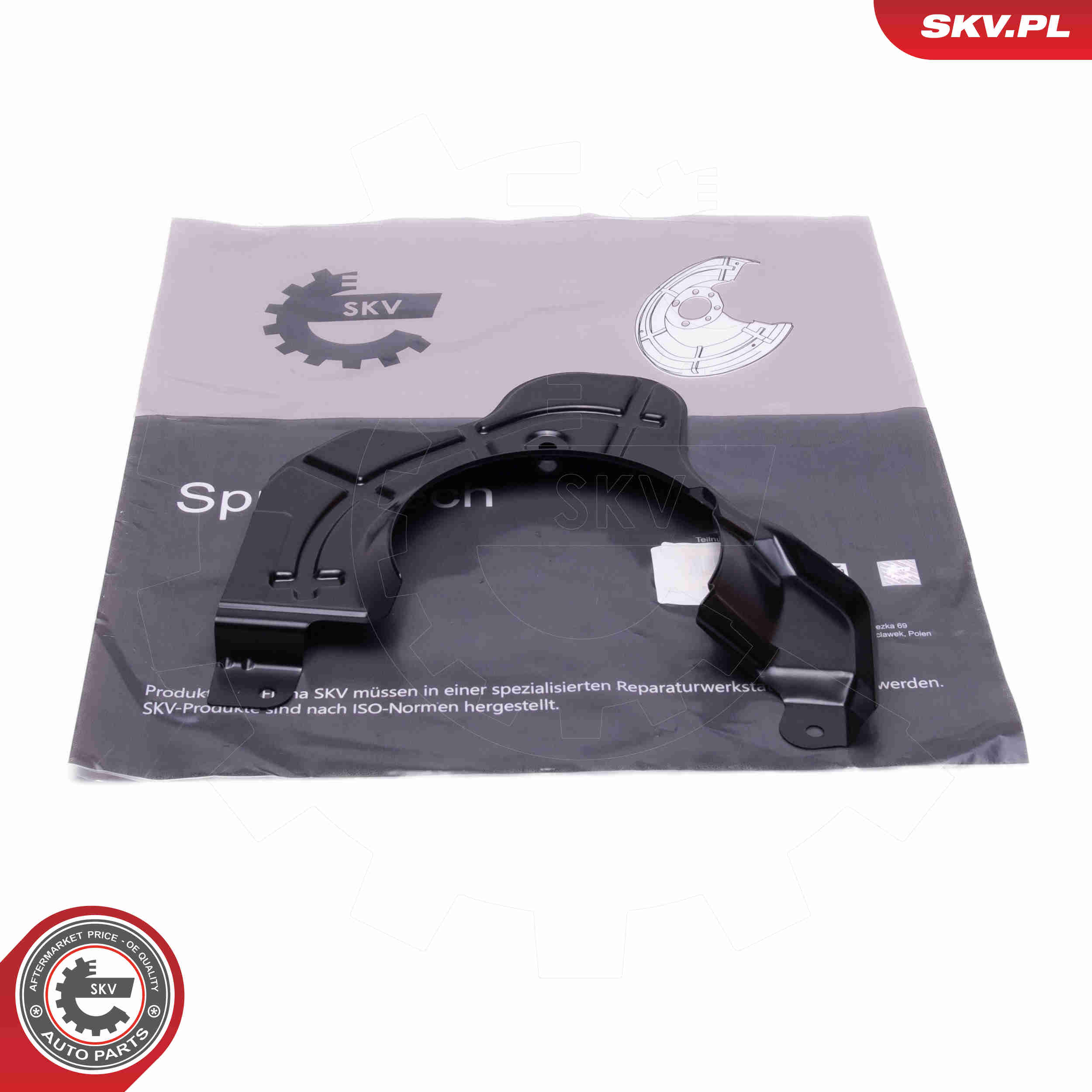 Lamiera paraspruzzi, Disco freno - 57SKV211 ESEN SKV