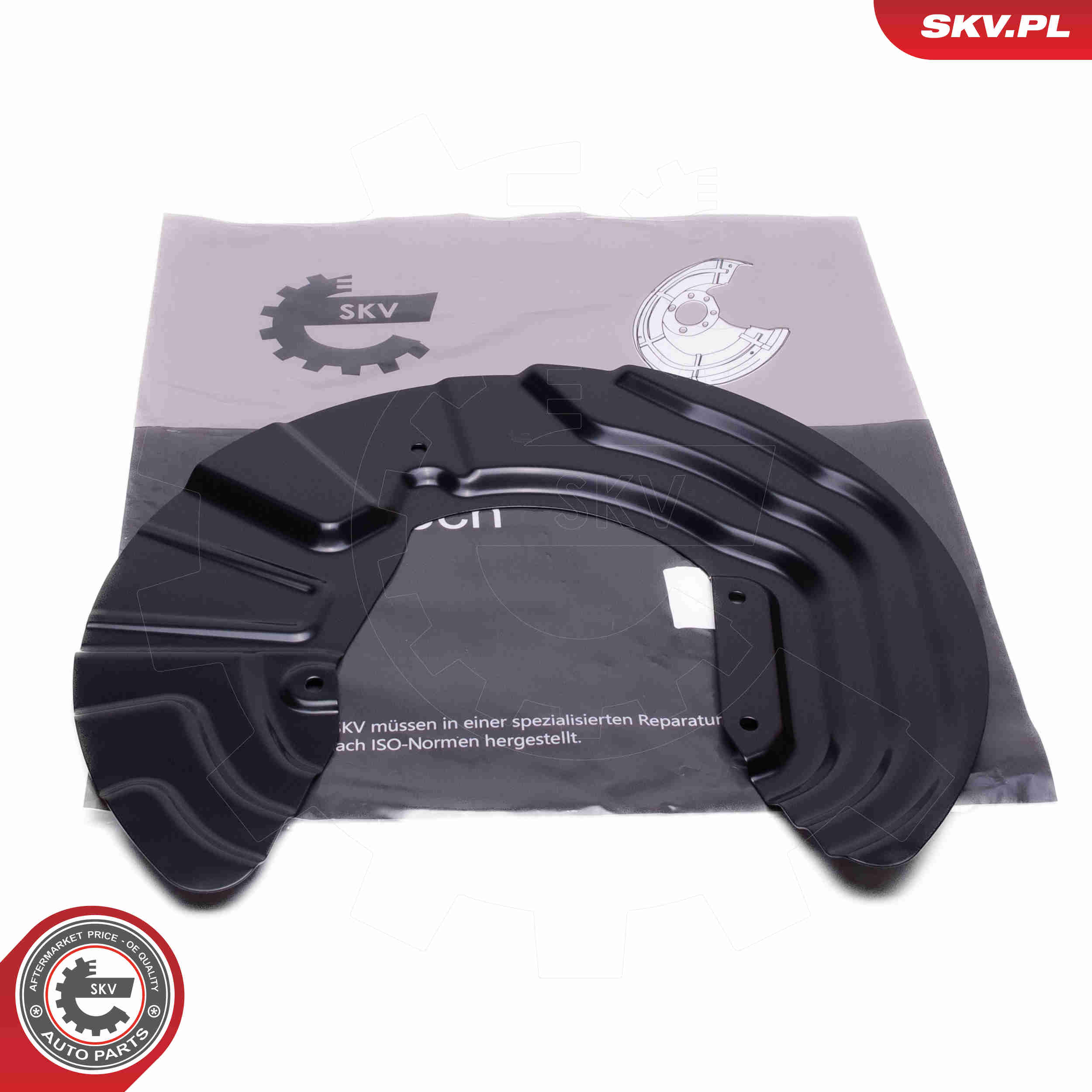 Lamiera paraspruzzi, Disco freno - 57SKV217 ESEN SKV
