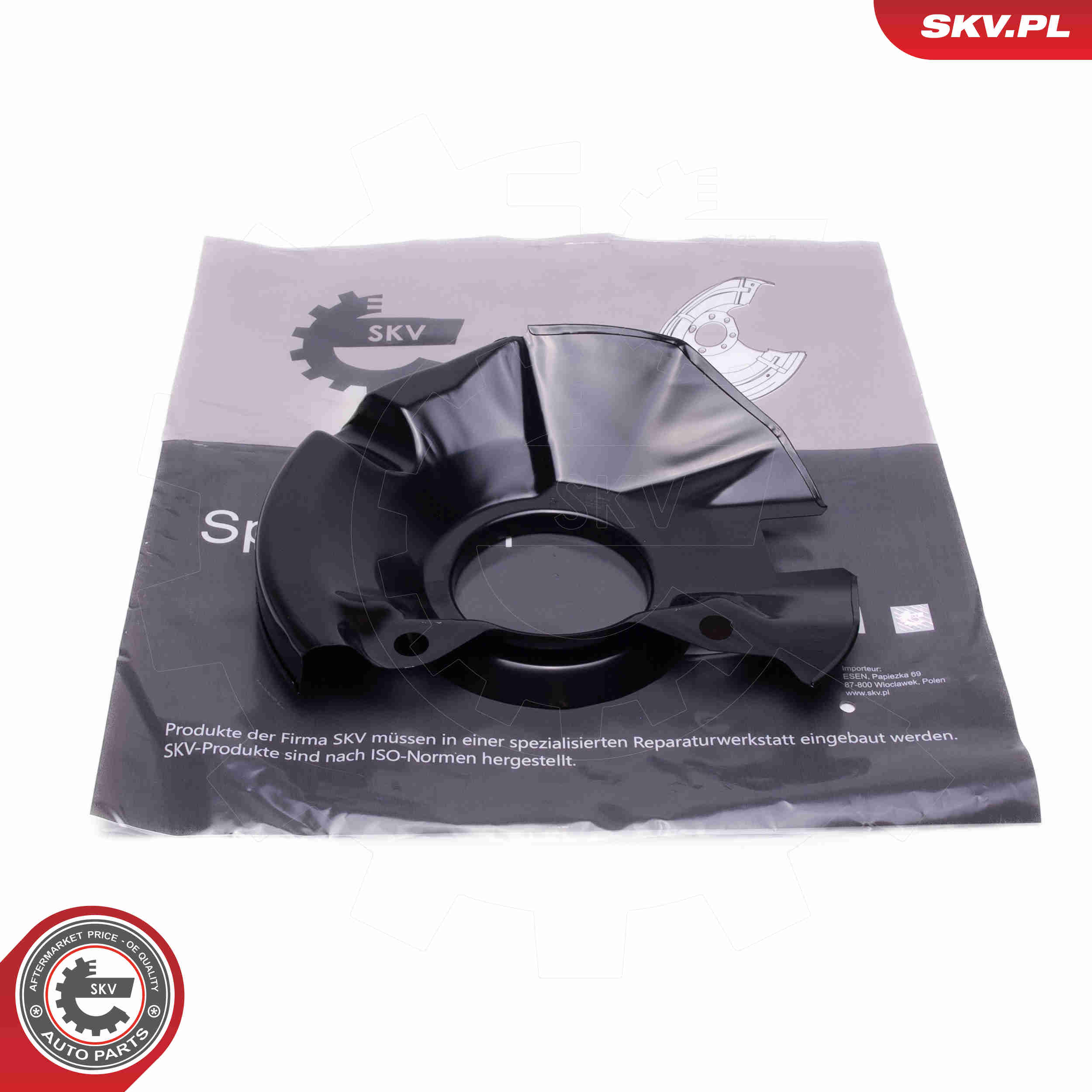Splash Panel, brake disc - 57SKV253 ESEN SKV