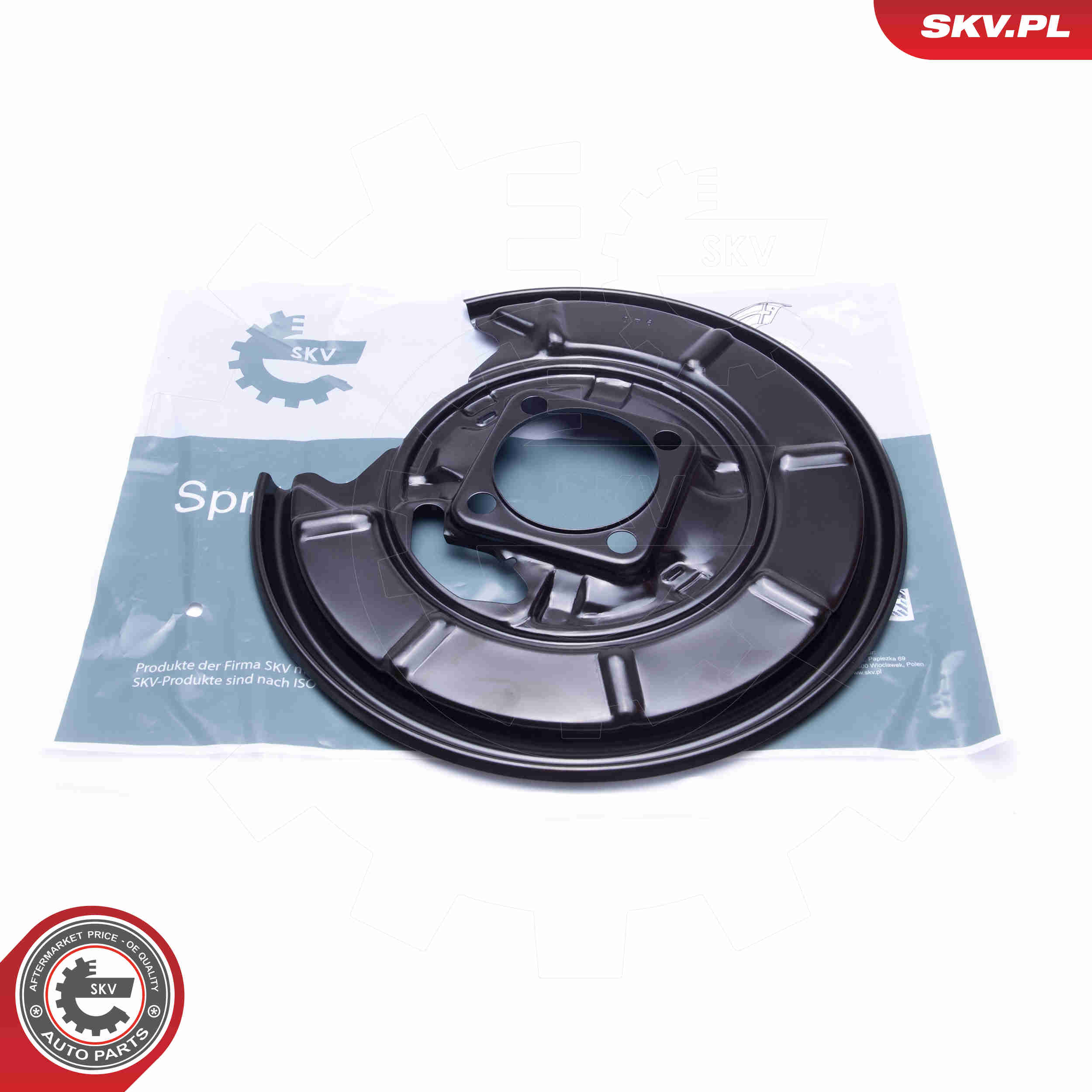 Lamiera paraspruzzi, Disco freno - 57SKV606 ESEN SKV