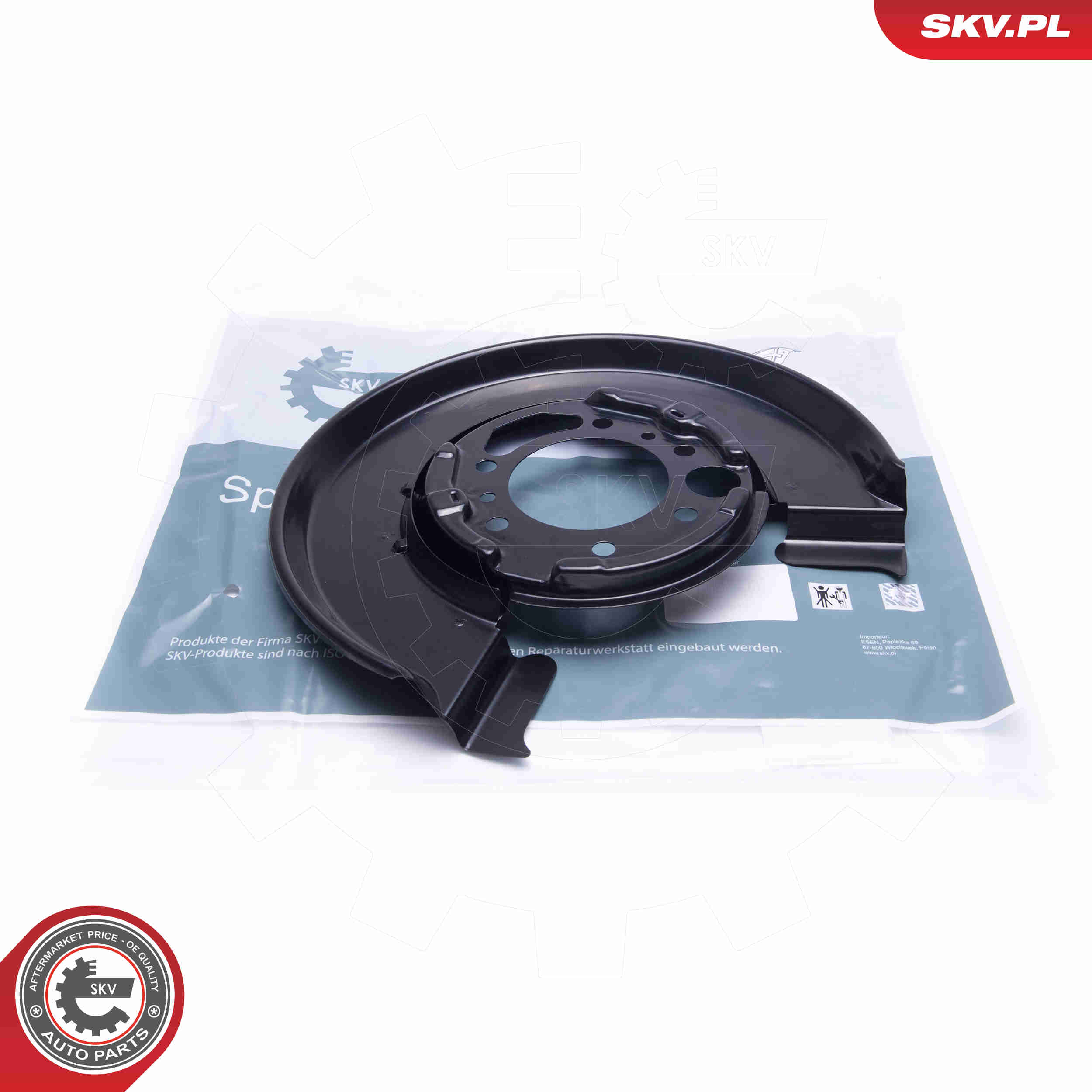 Splash Panel, brake disc - 57SKV650 ESEN SKV