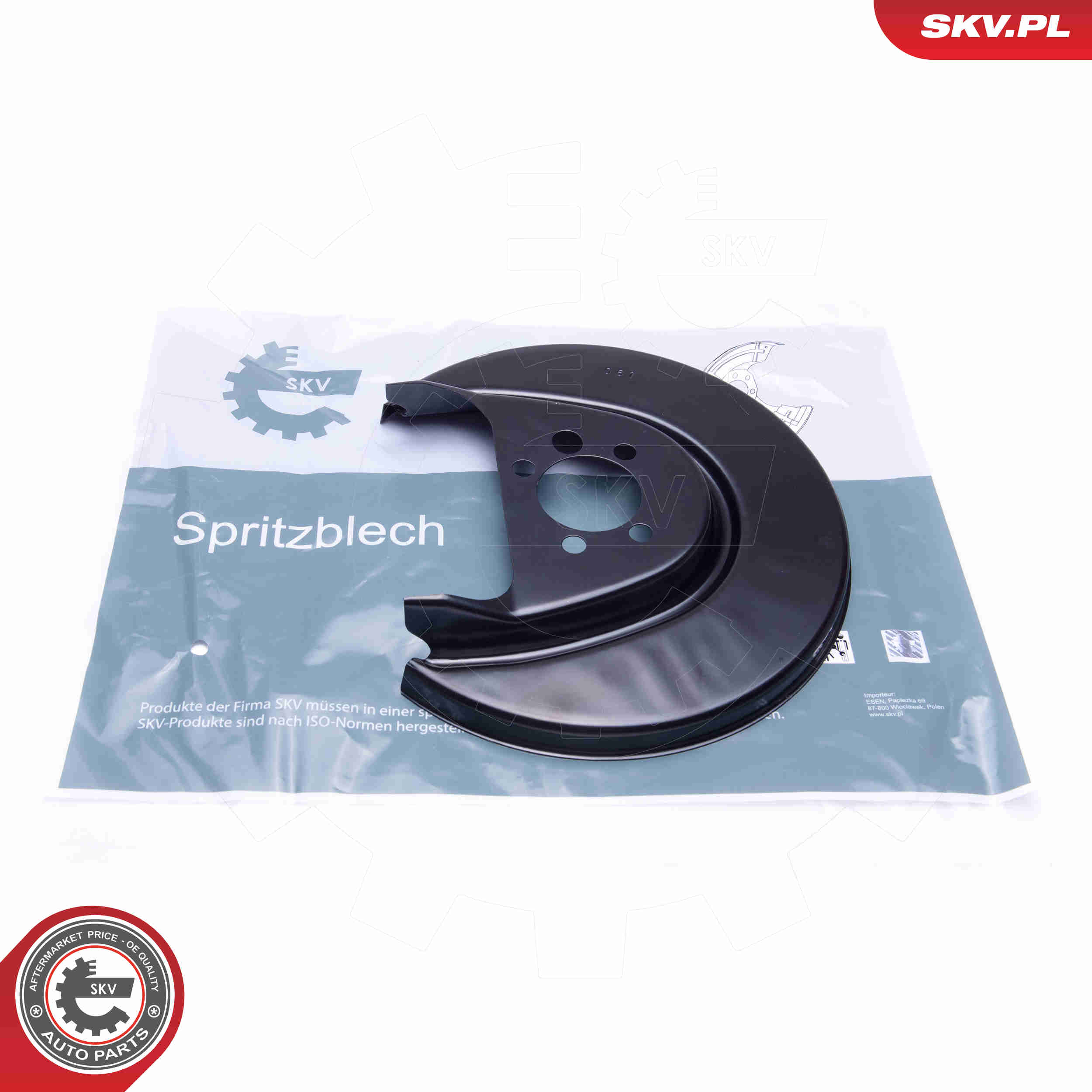 Splash Panel, brake disc - 57SKV660 ESEN SKV