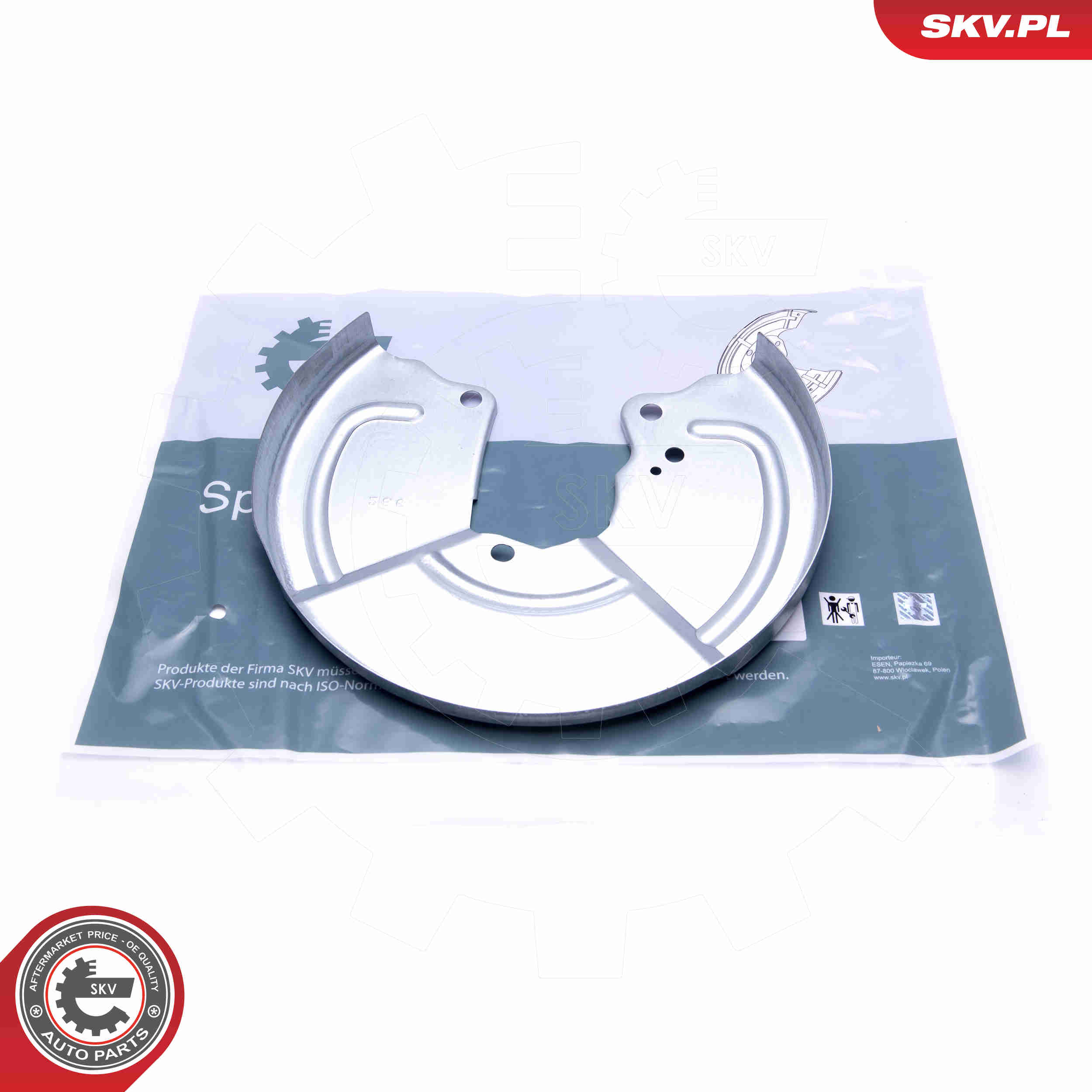 Splash Panel, brake disc - 57SKV665 ESEN SKV