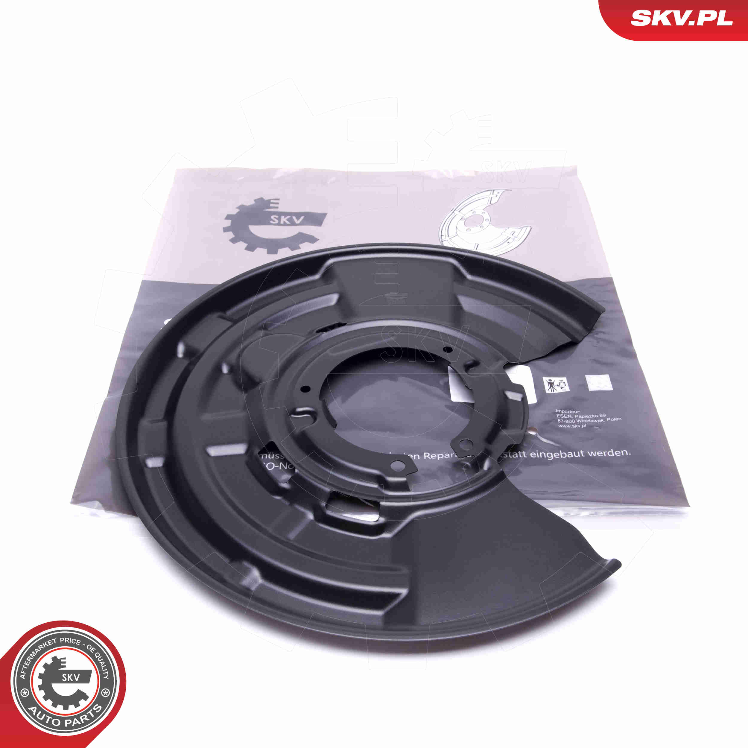 Splash Panel, brake disc - 57SKV681 ESEN SKV