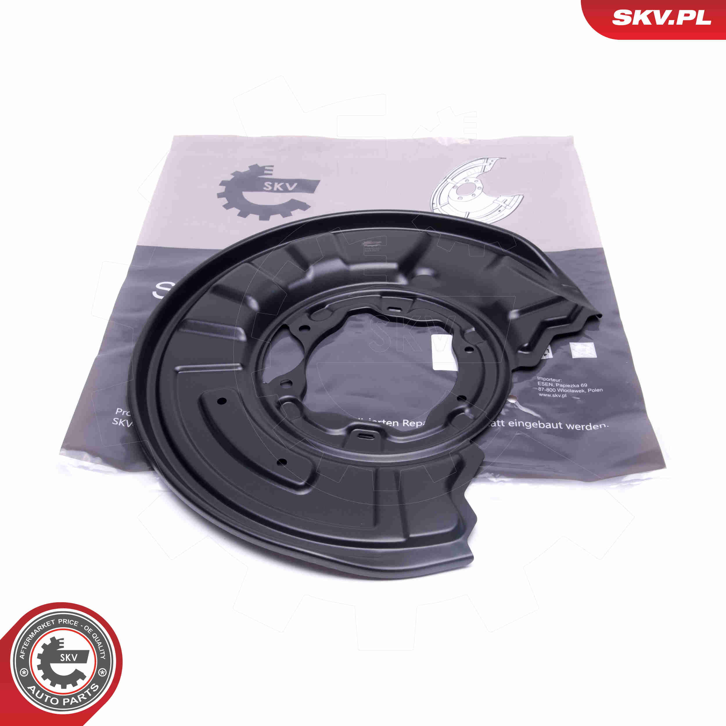 Splash Panel, brake disc - 57SKV691 ESEN SKV