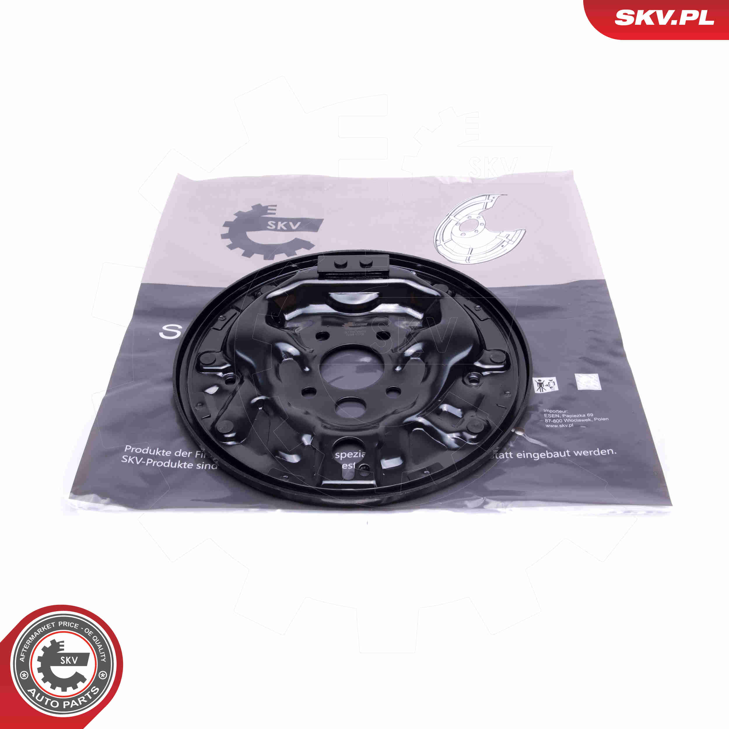Splash Panel, brake disc - 57SKV697 ESEN SKV