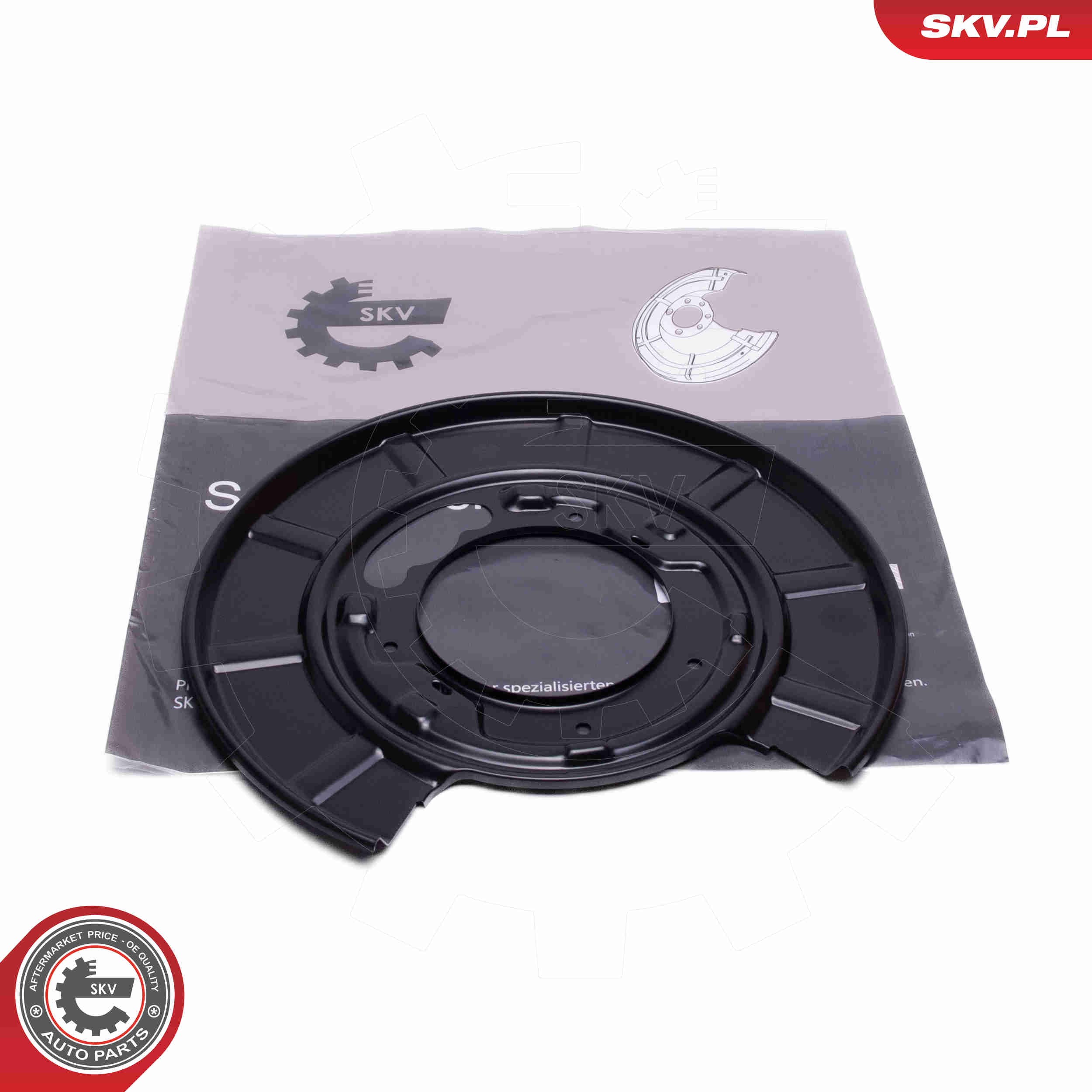Lamiera paraspruzzi, Disco freno - 57SKV750 ESEN SKV