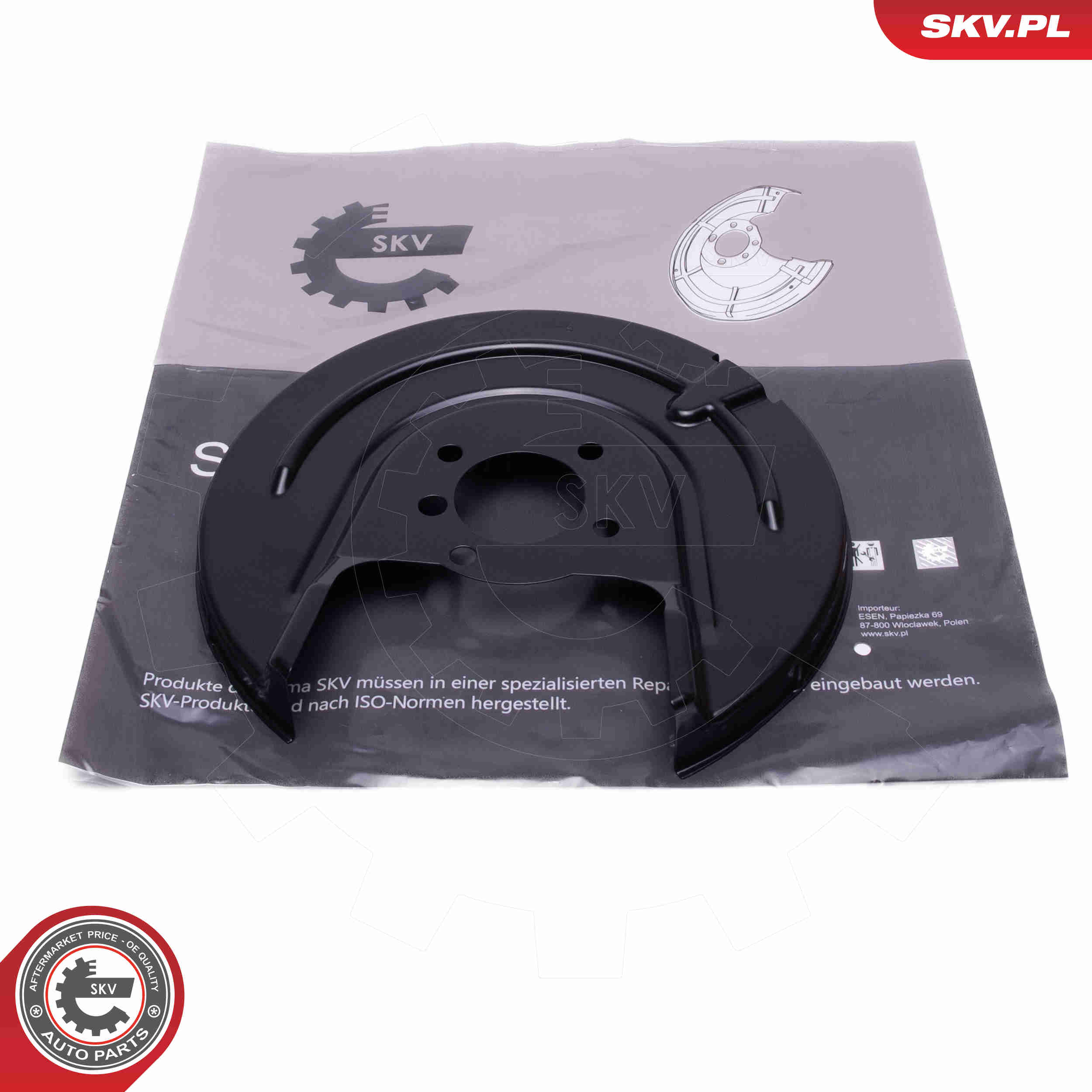 Splash Panel, brake disc - 57SKV759 ESEN SKV