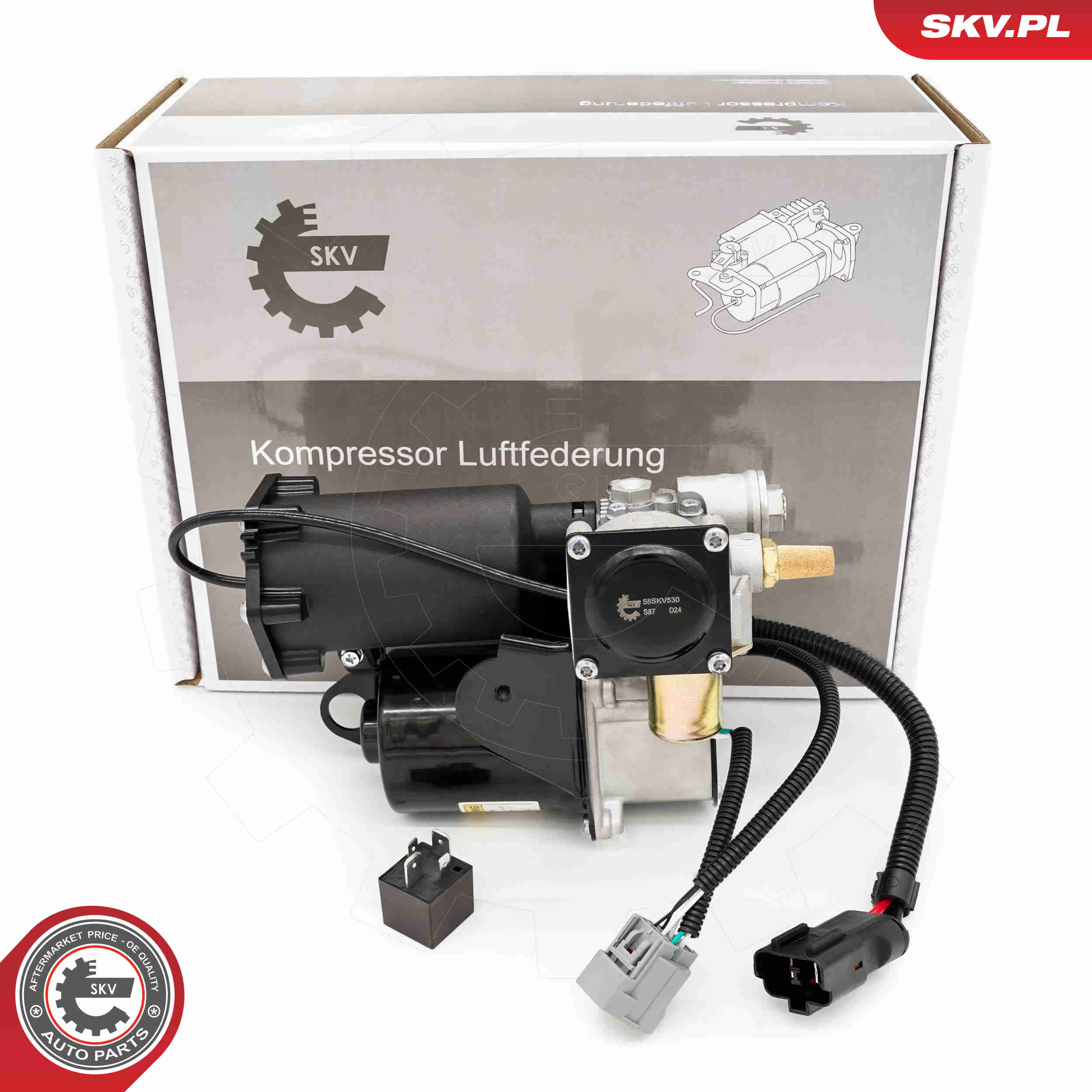 Compressor, compressed air system - 58SKV530 ESEN SKV