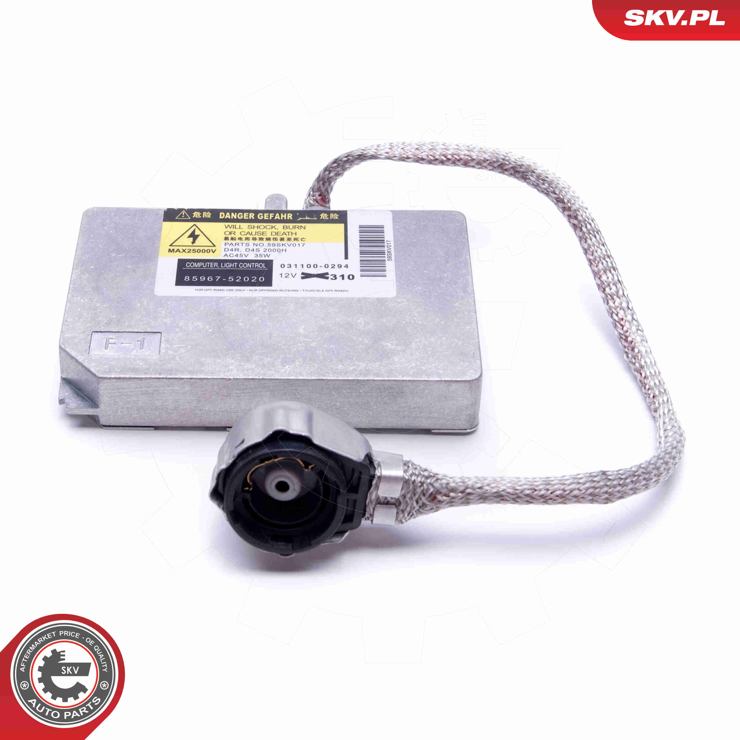 Control Unit, lights - 59SKV017 ESEN SKV