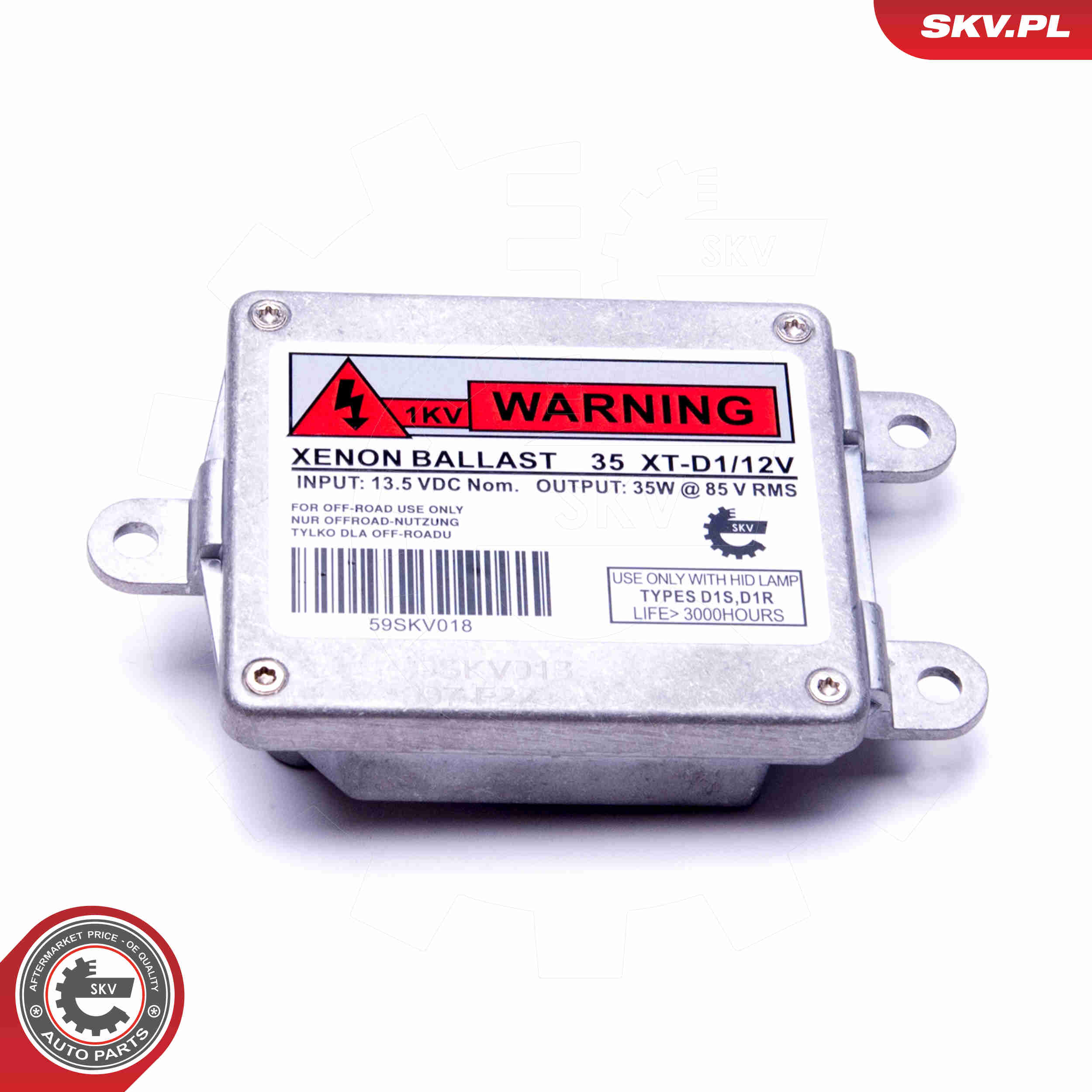 Control Unit, lights - 59SKV018 ESEN SKV