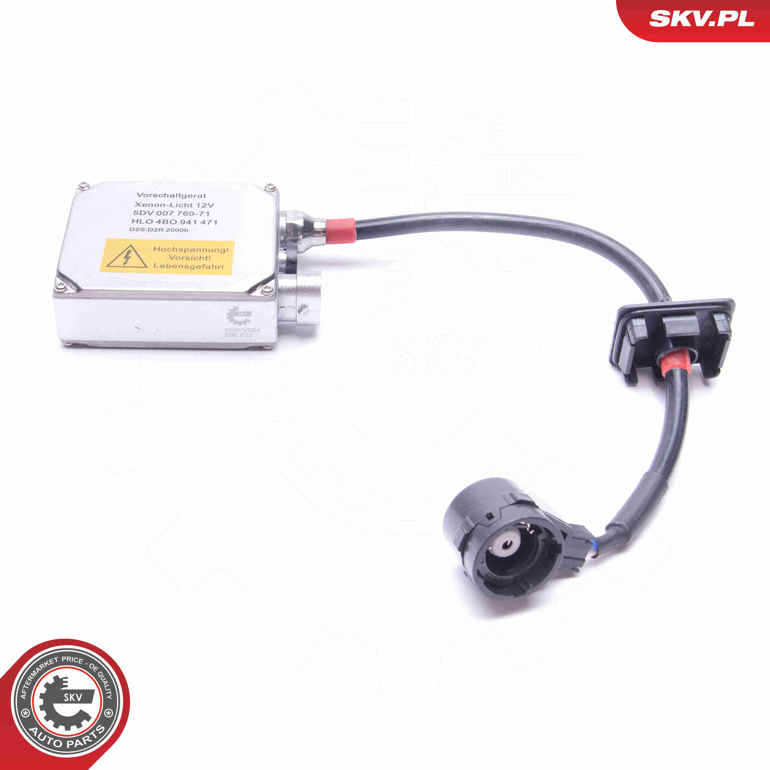 Control Unit, lights - 59SKV024 ESEN SKV