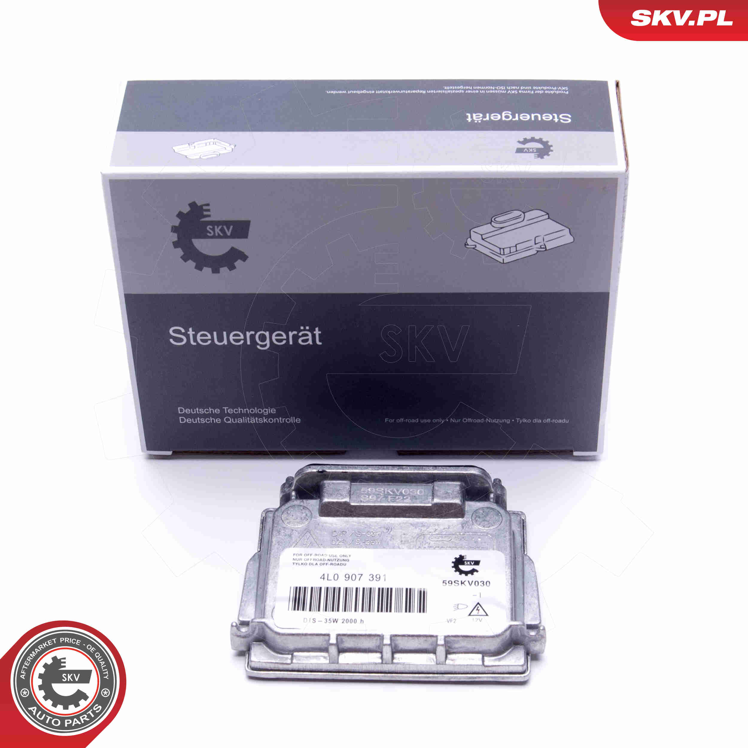Control Unit, lights - 59SKV030 ESEN SKV