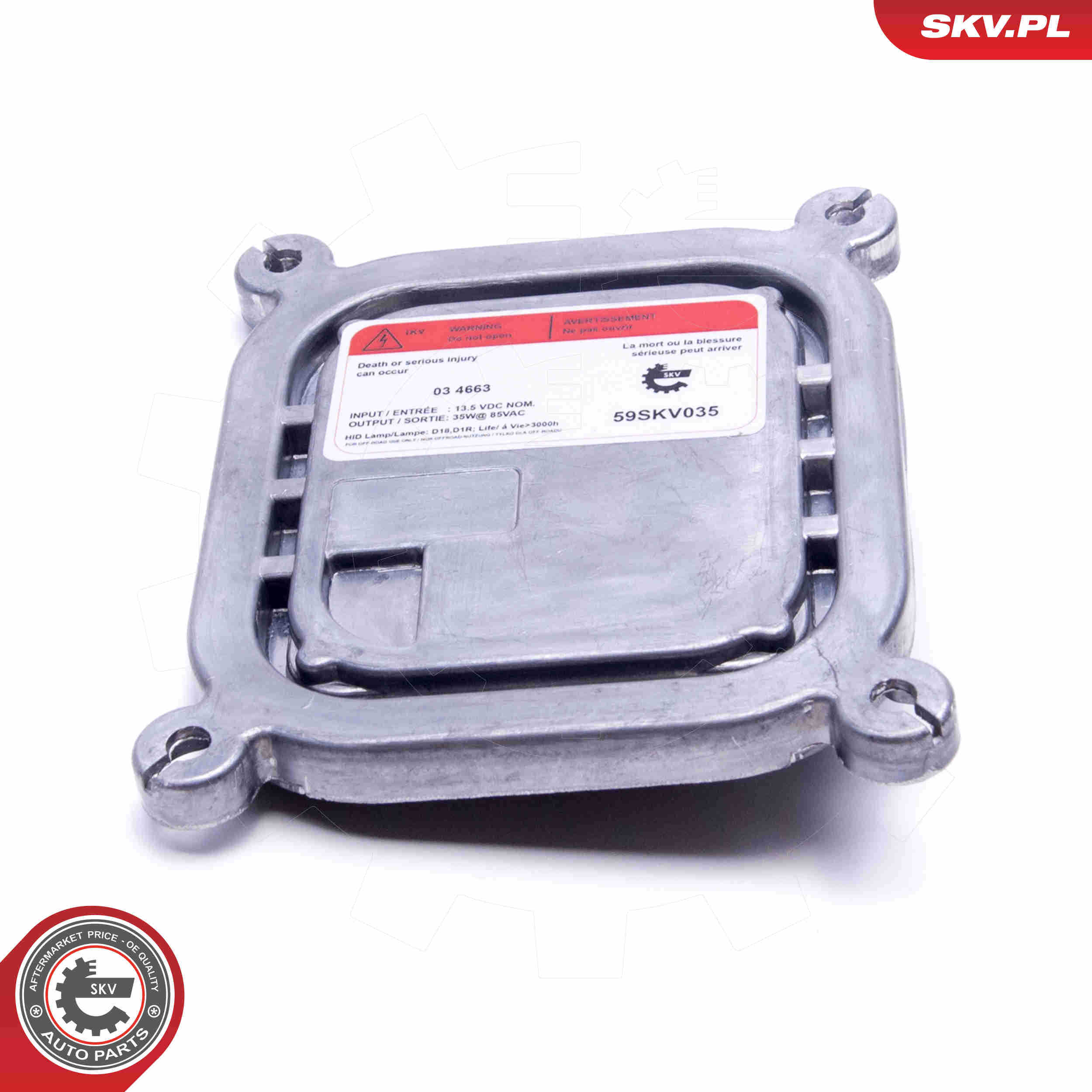 Control Unit, lights - 59SKV035 ESEN SKV