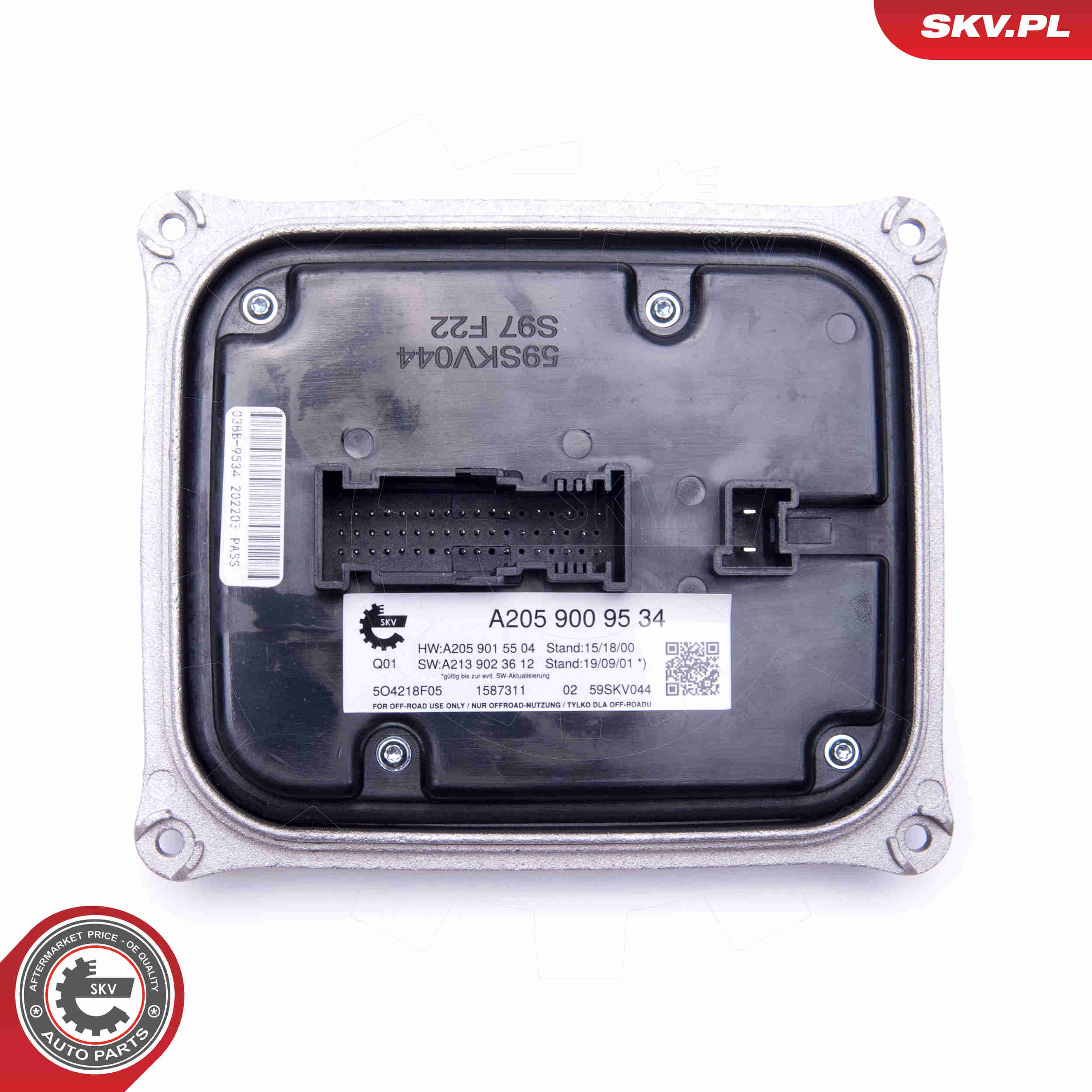 Control Unit, lights - 59SKV044 ESEN SKV
