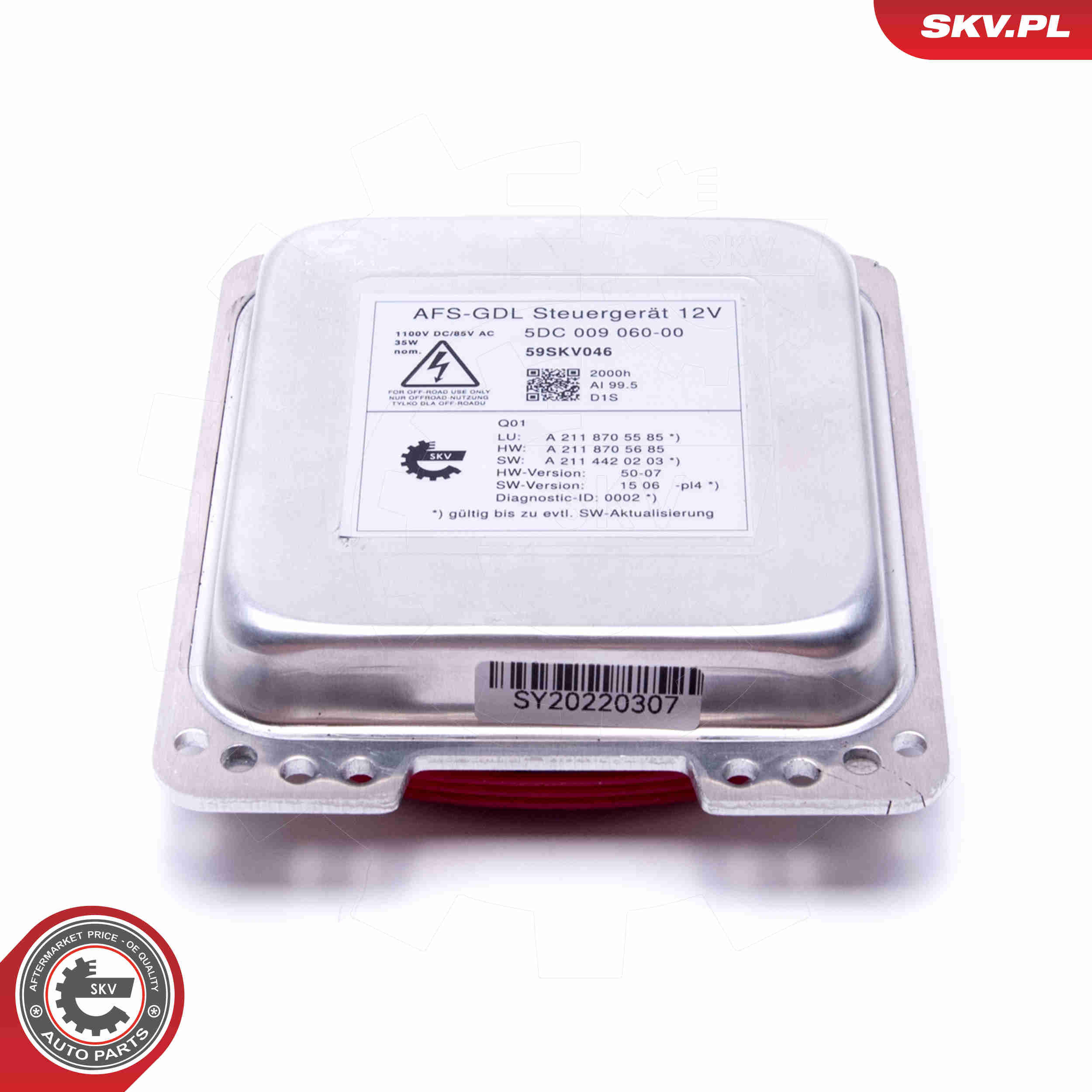 Control Unit, lights - 59SKV046 ESEN SKV