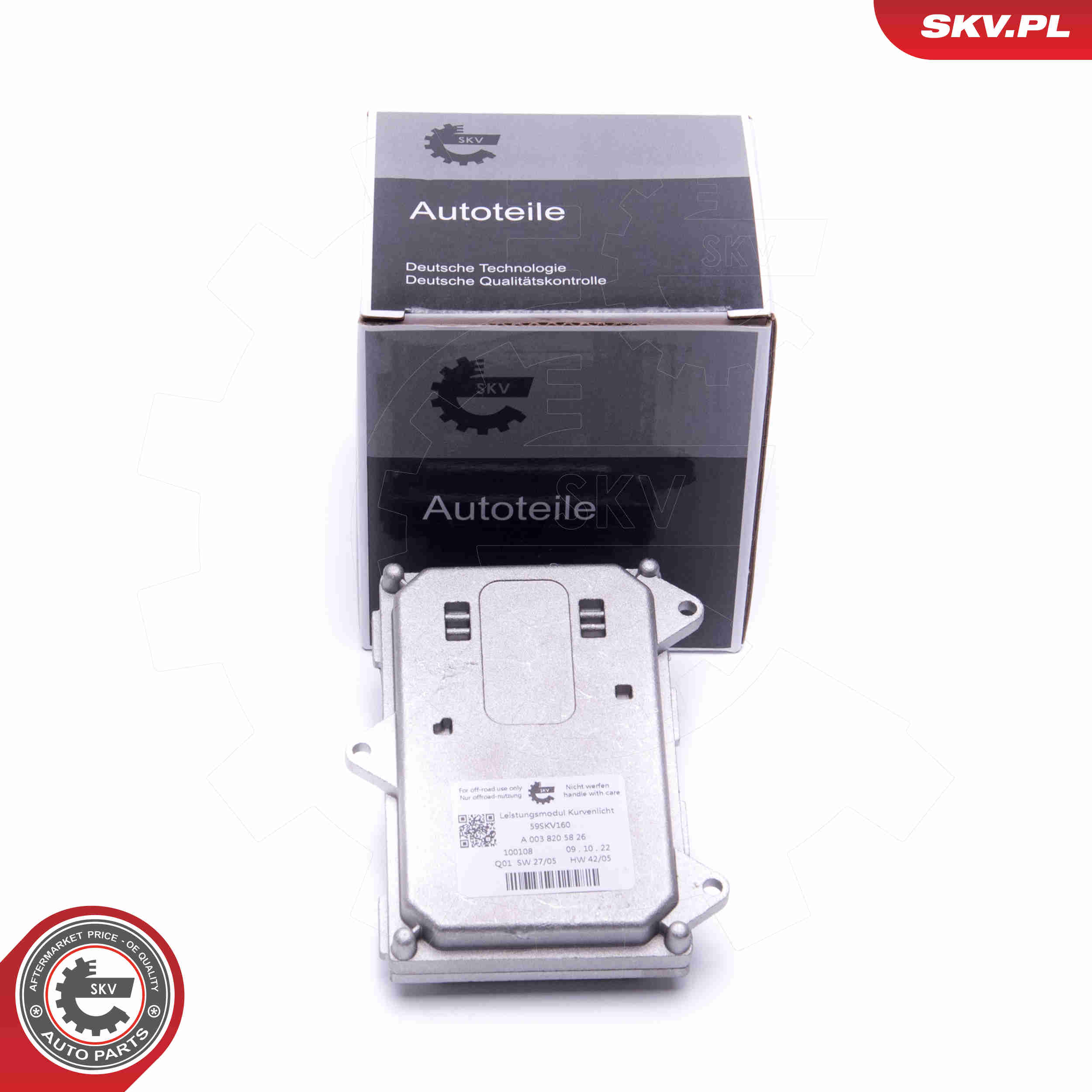 Control Unit, lights - 59SKV160 ESEN SKV