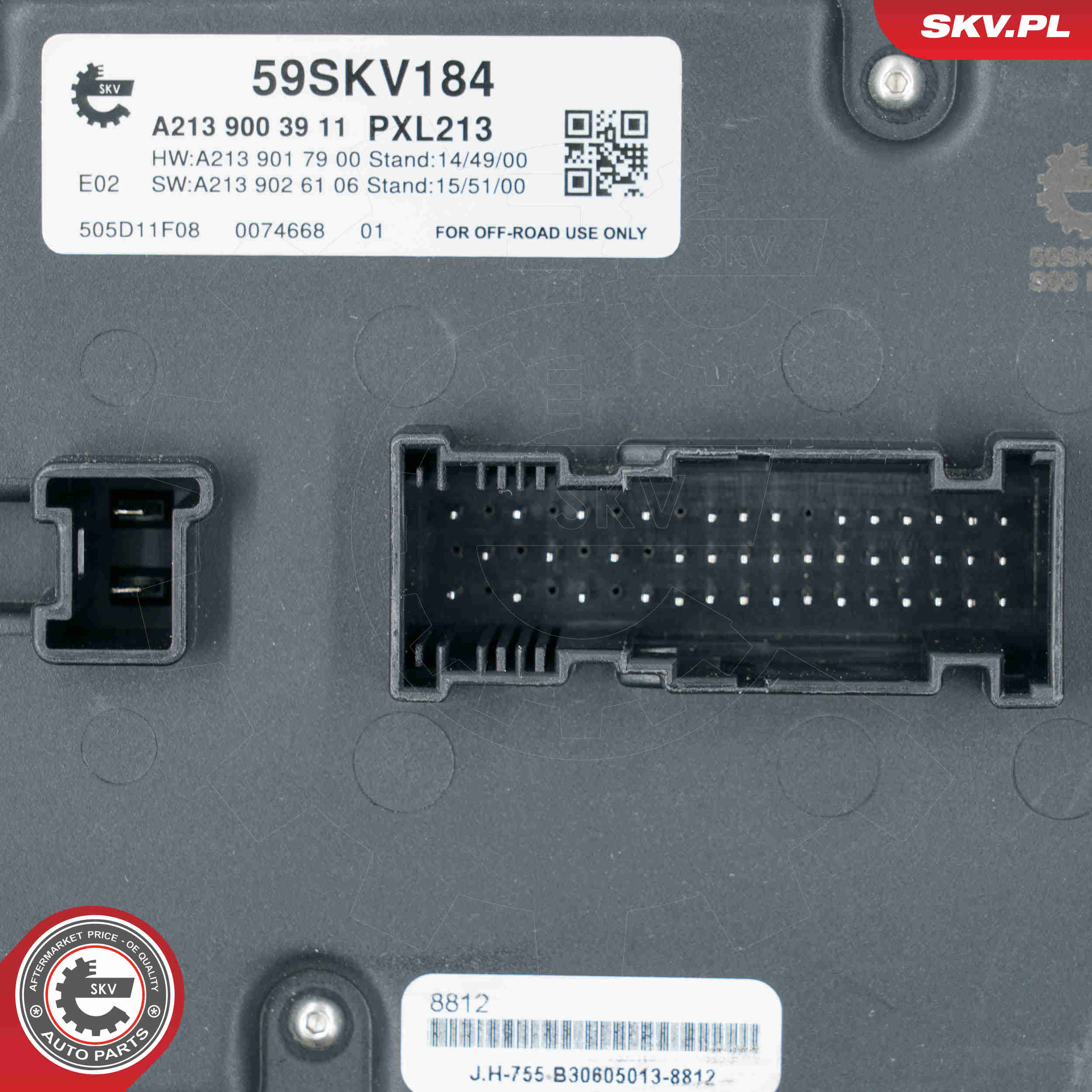 Control Unit, lights - 59SKV184 ESEN SKV