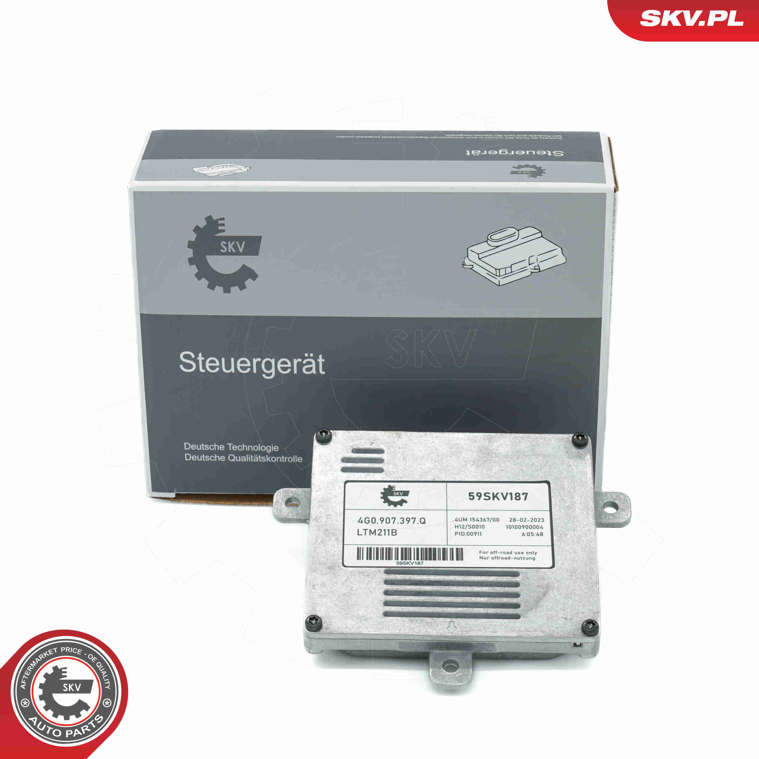 Control Unit, lights - 59SKV187 ESEN SKV