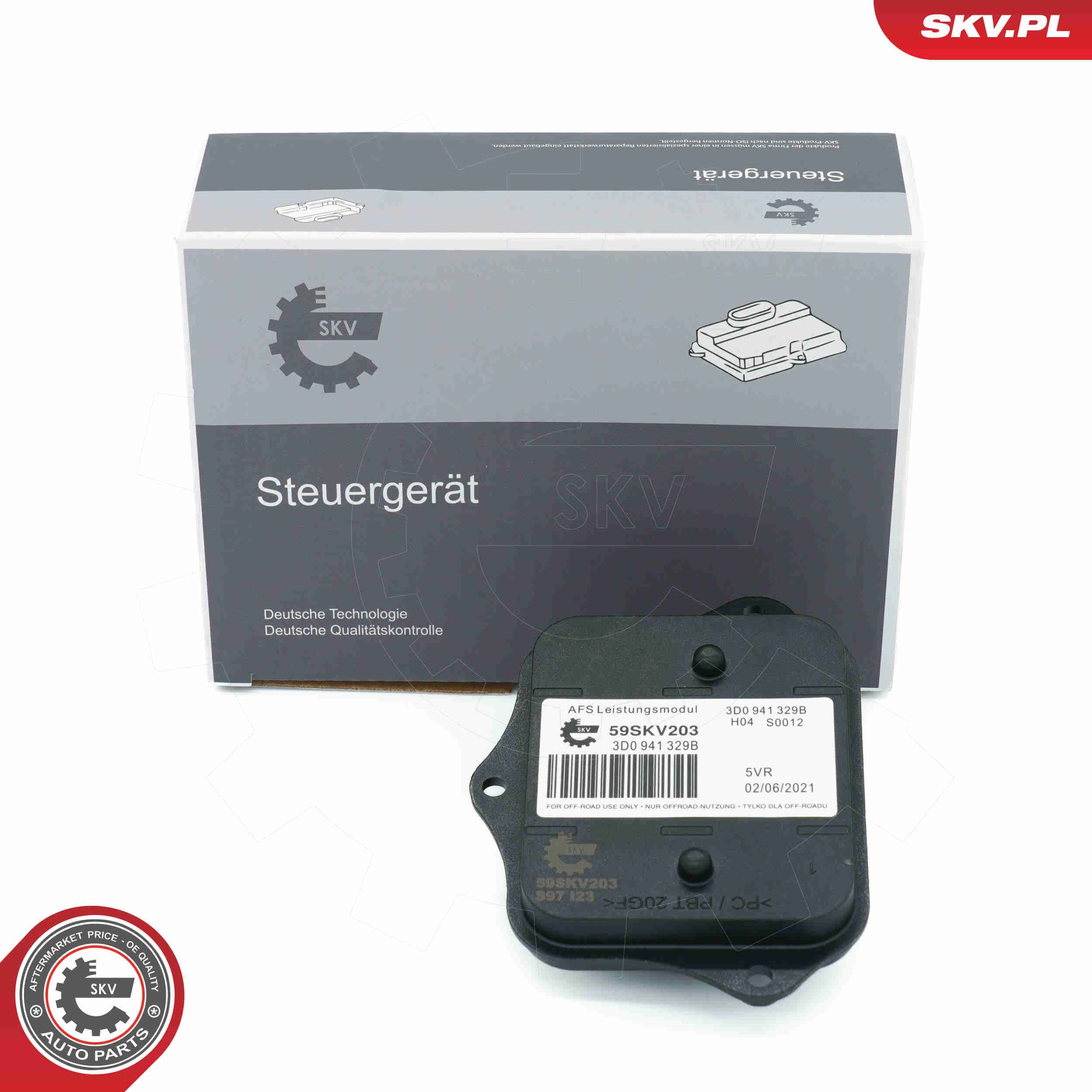 Control Unit, lights - 59SKV203 ESEN SKV