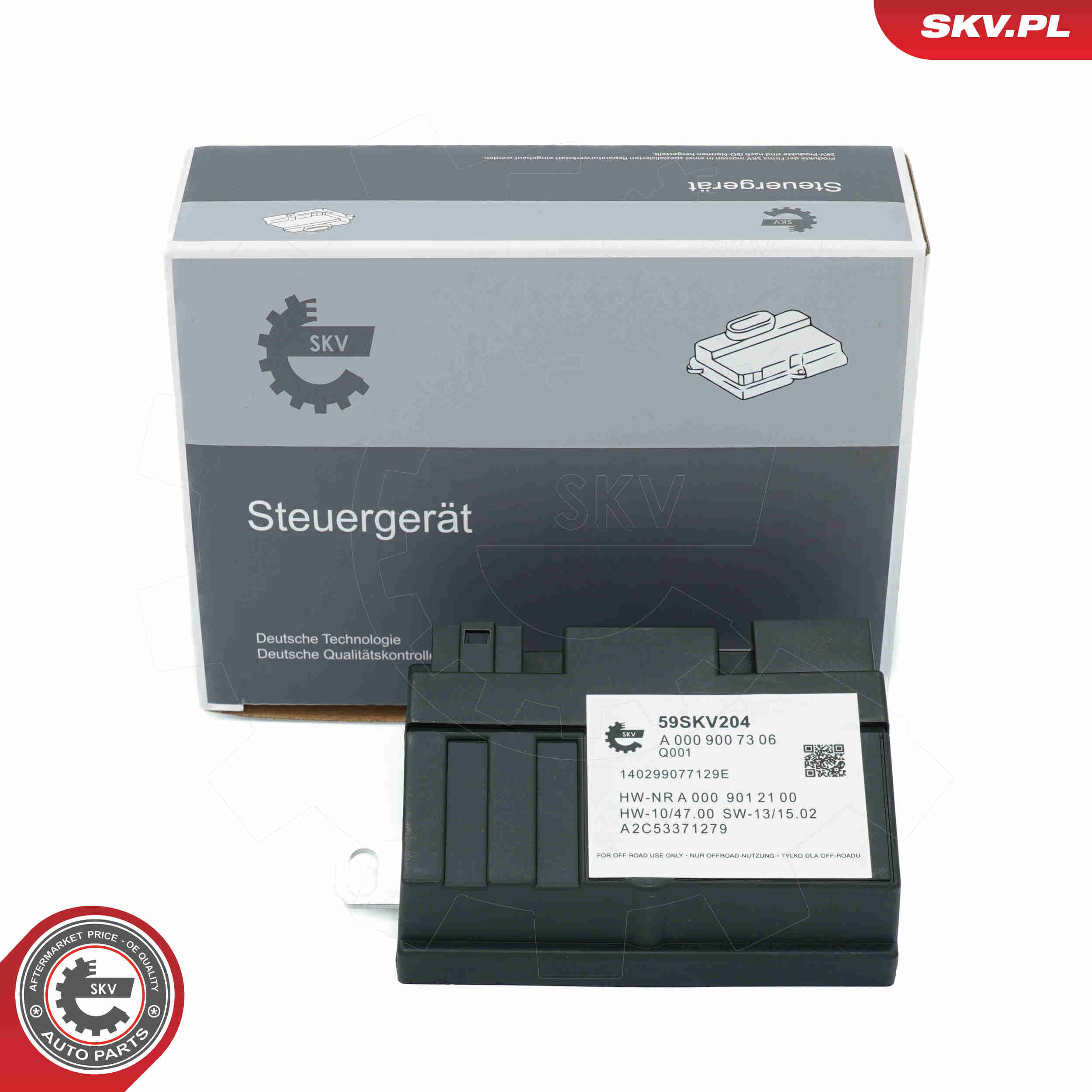 Control Unit, lights - 59SKV204 ESEN SKV