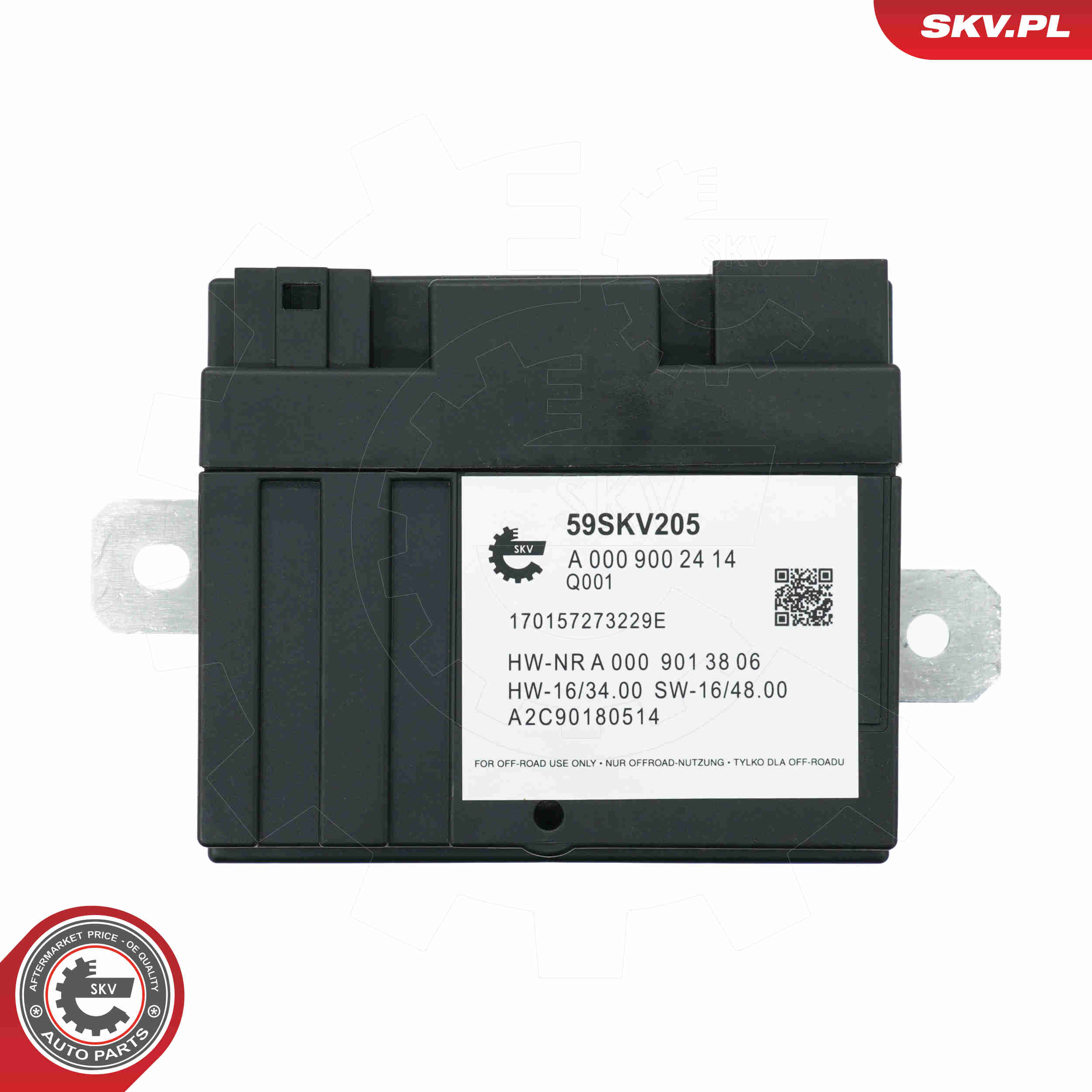 Control Unit, lights - 59SKV205 ESEN SKV