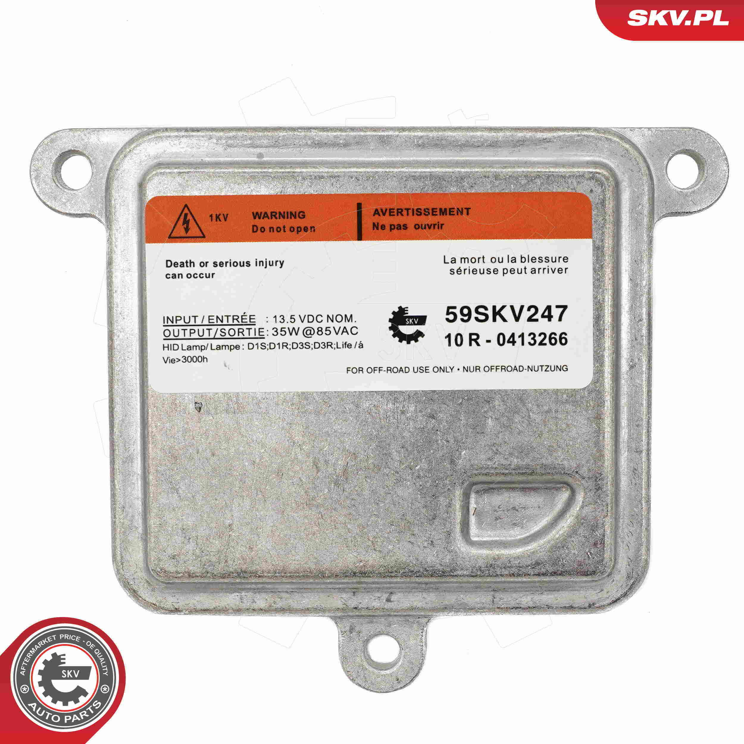 Control Unit, lights - 59SKV247 ESEN SKV