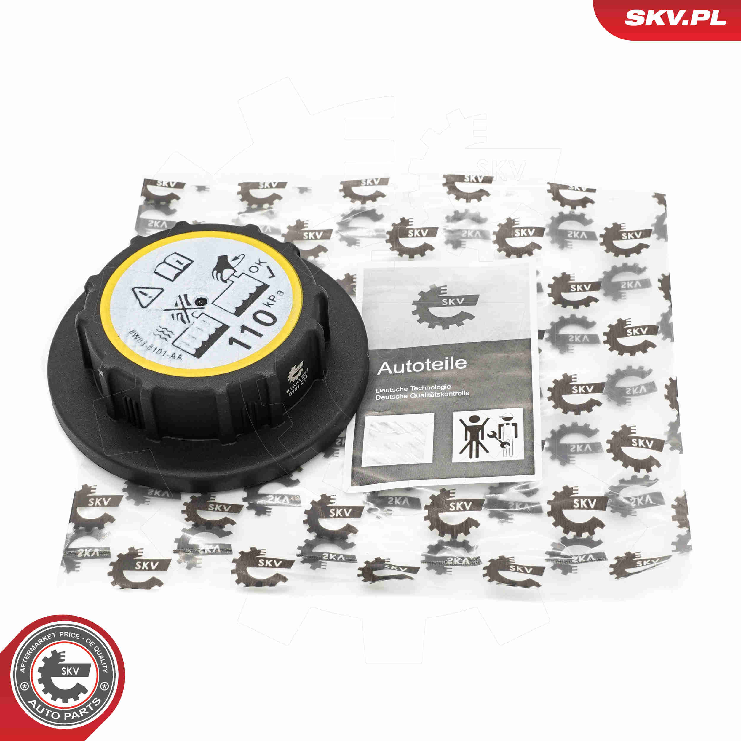 Sealing Cap, coolant tank - 61SKV037 ESEN SKV