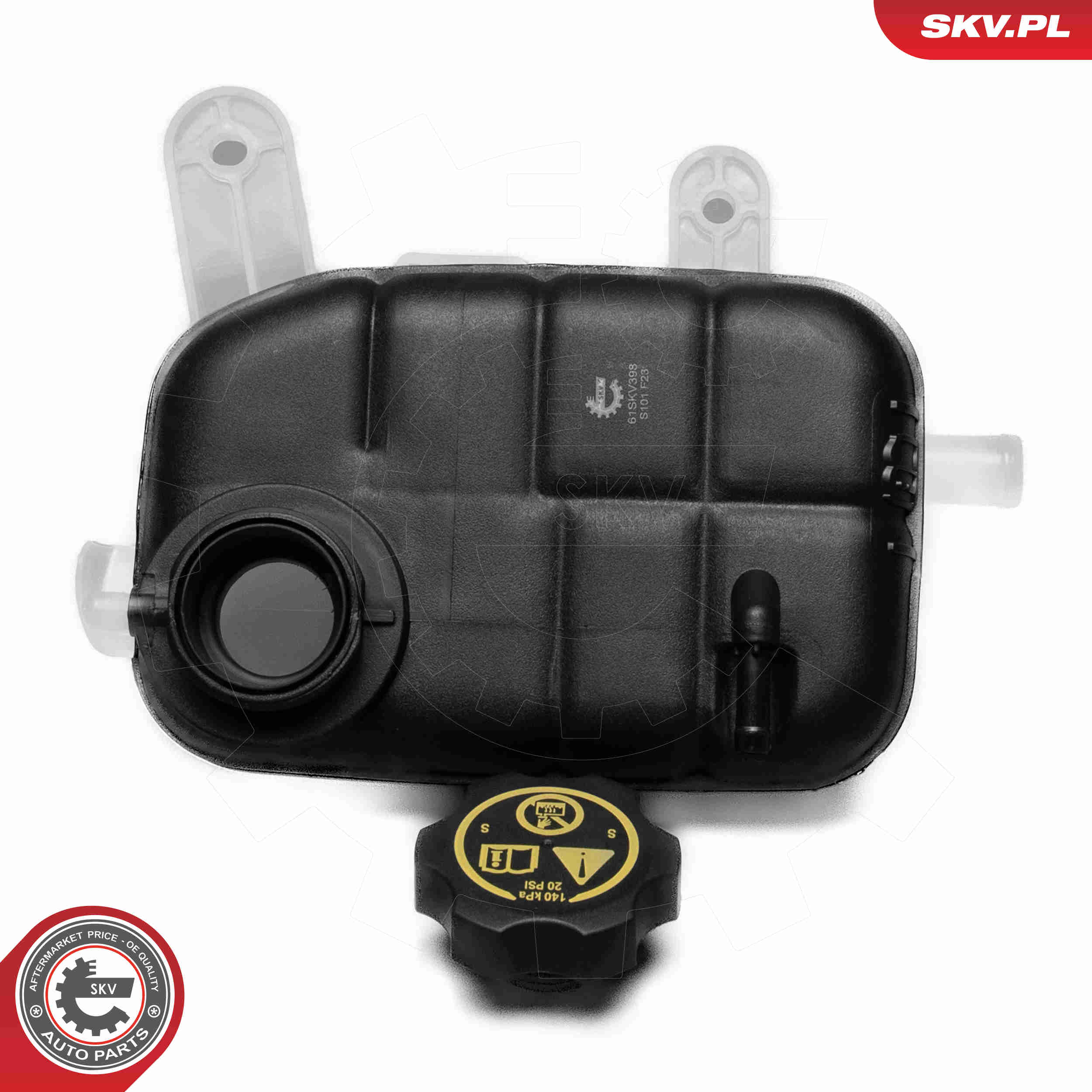 Expansion Tank, coolant - 61SKV398 ESEN SKV