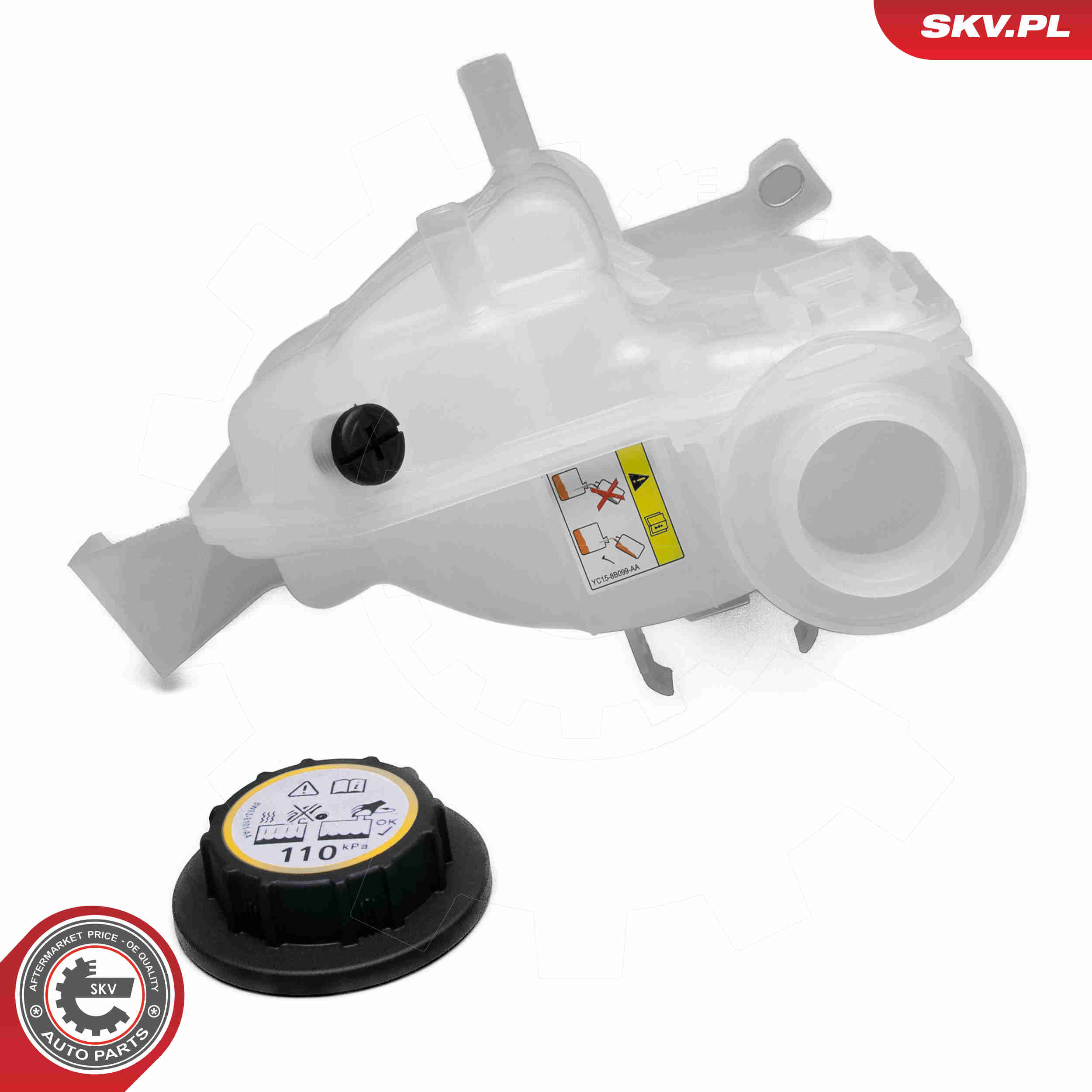 Expansion Tank, coolant - 61SKV420 ESEN SKV