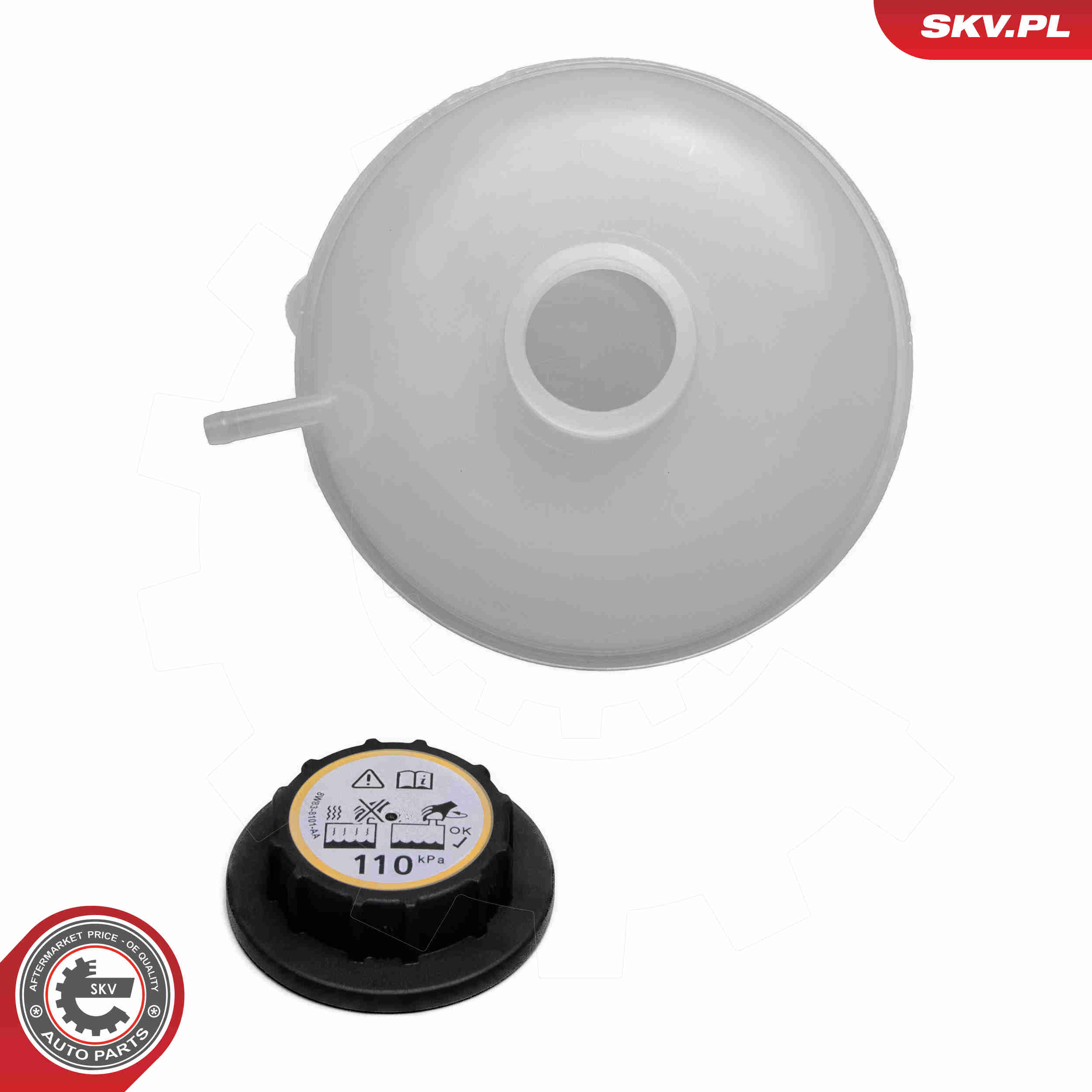 Expansion Tank, coolant - 61SKV426 ESEN SKV