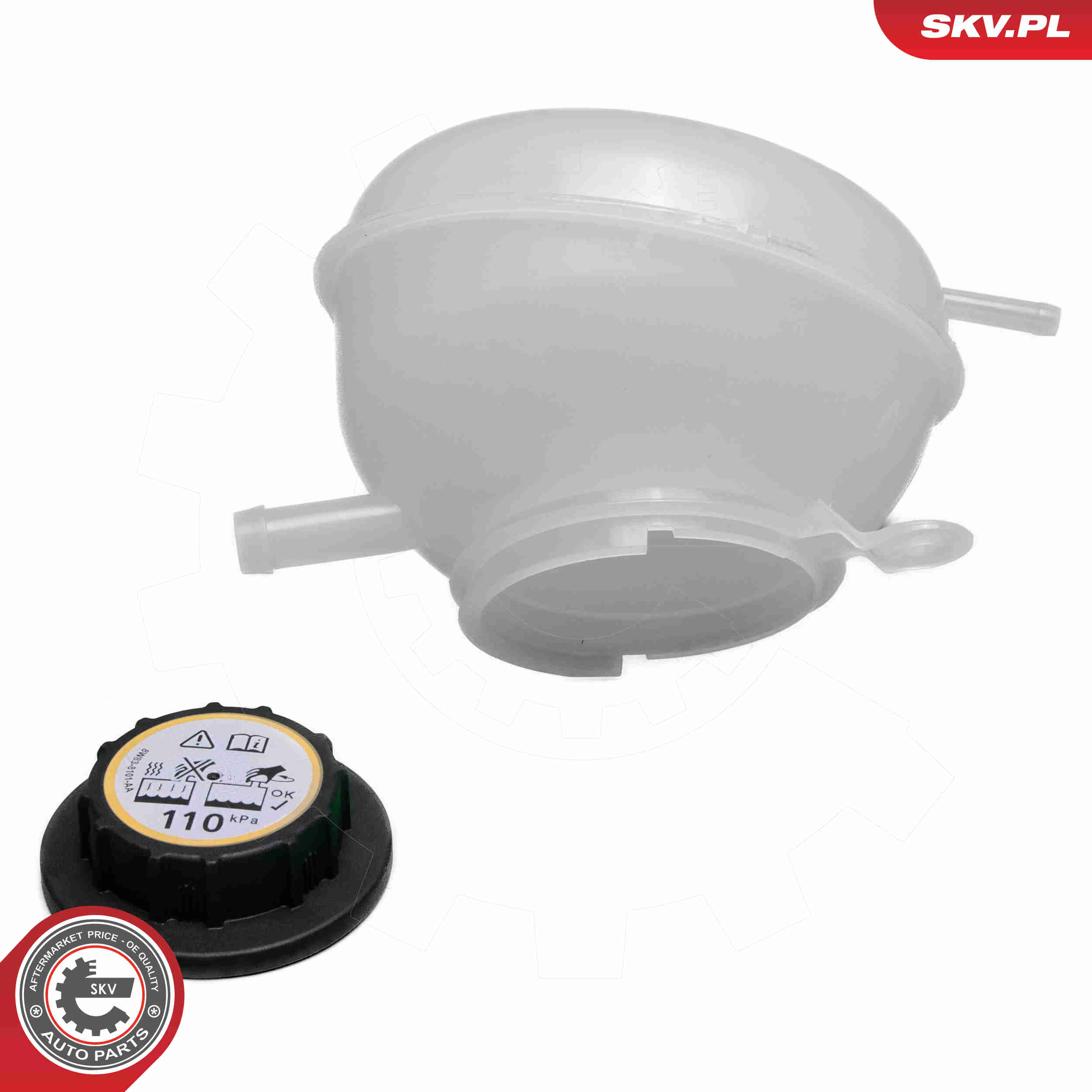 Expansion Tank, coolant - 61SKV426 ESEN SKV