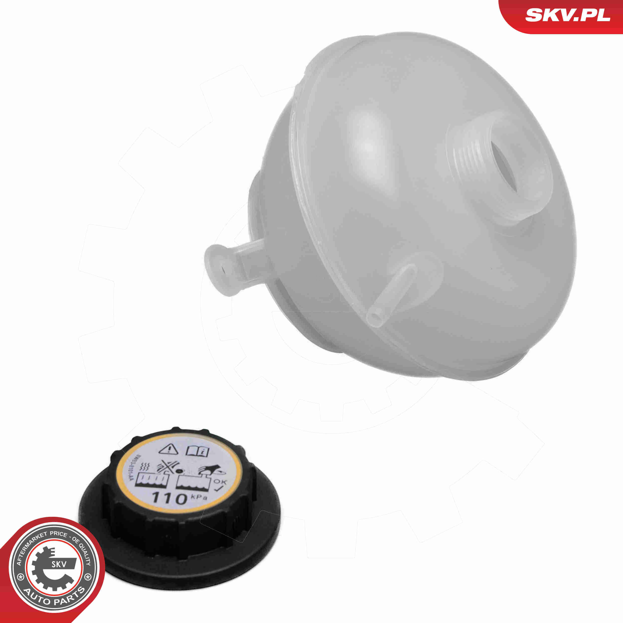 Expansion Tank, coolant - 61SKV426 ESEN SKV