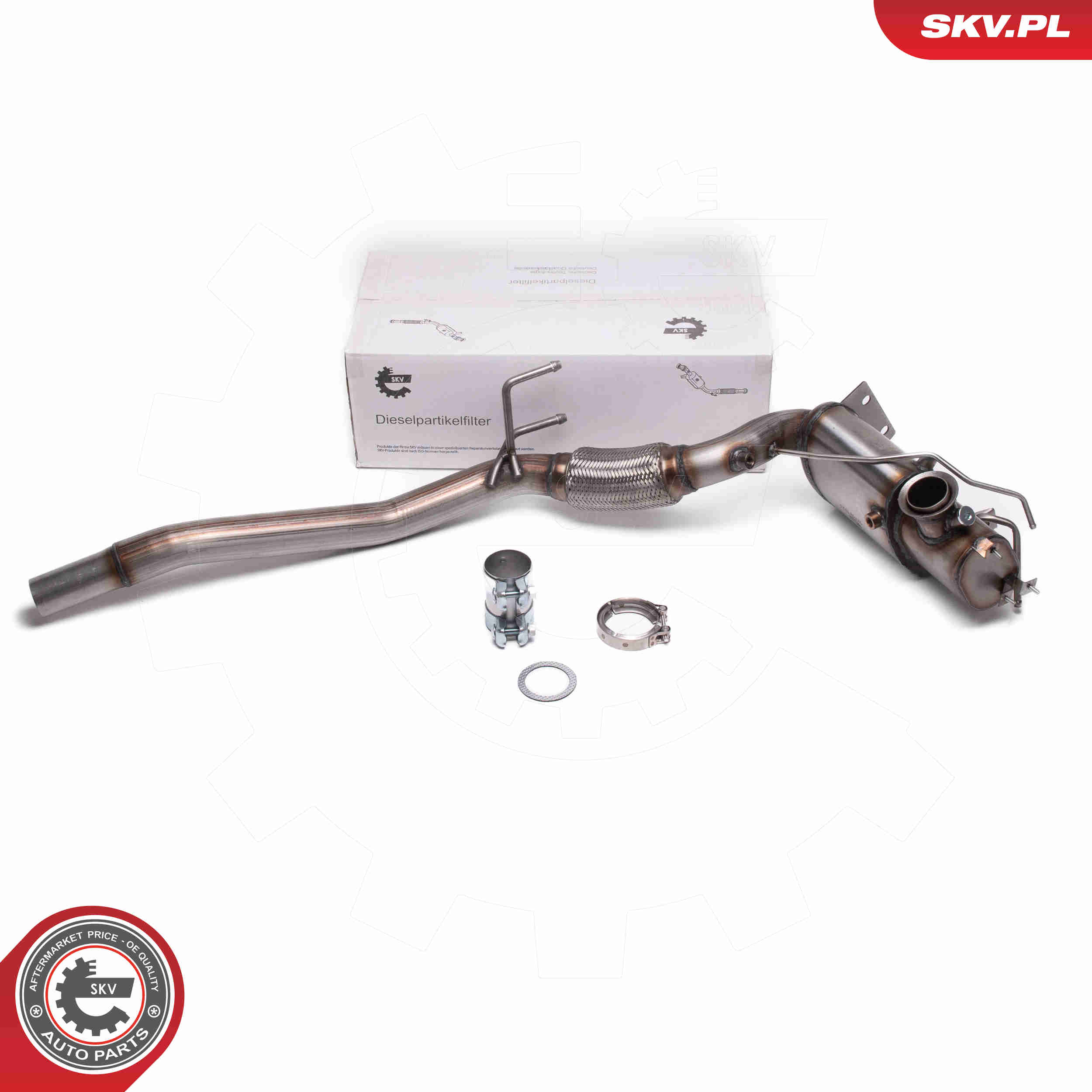Soot/Particulate Filter, exhaust system - 62SKV514 ESEN SKV