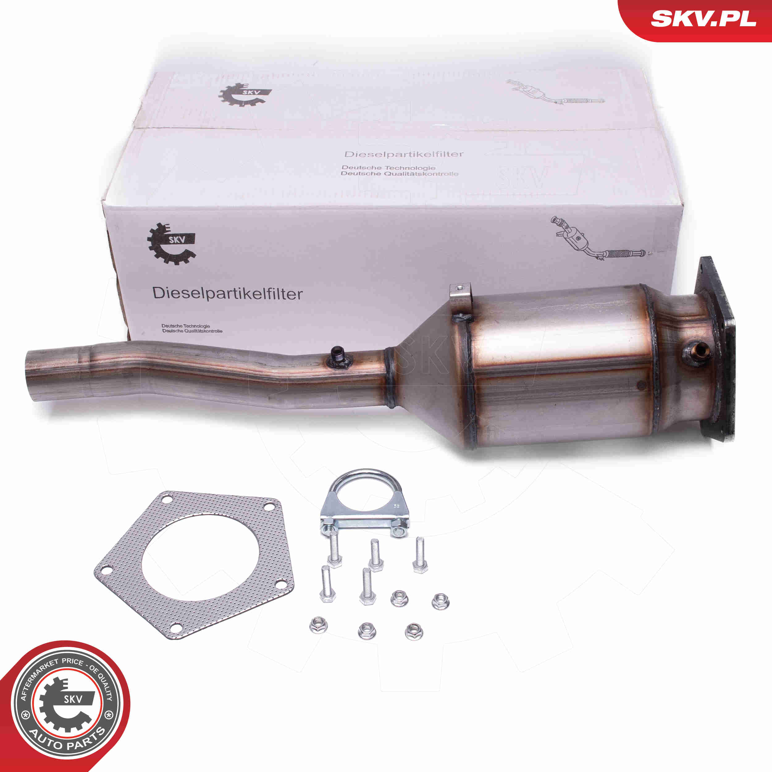 Soot/Particulate Filter, exhaust system - 62SKV517 ESEN SKV